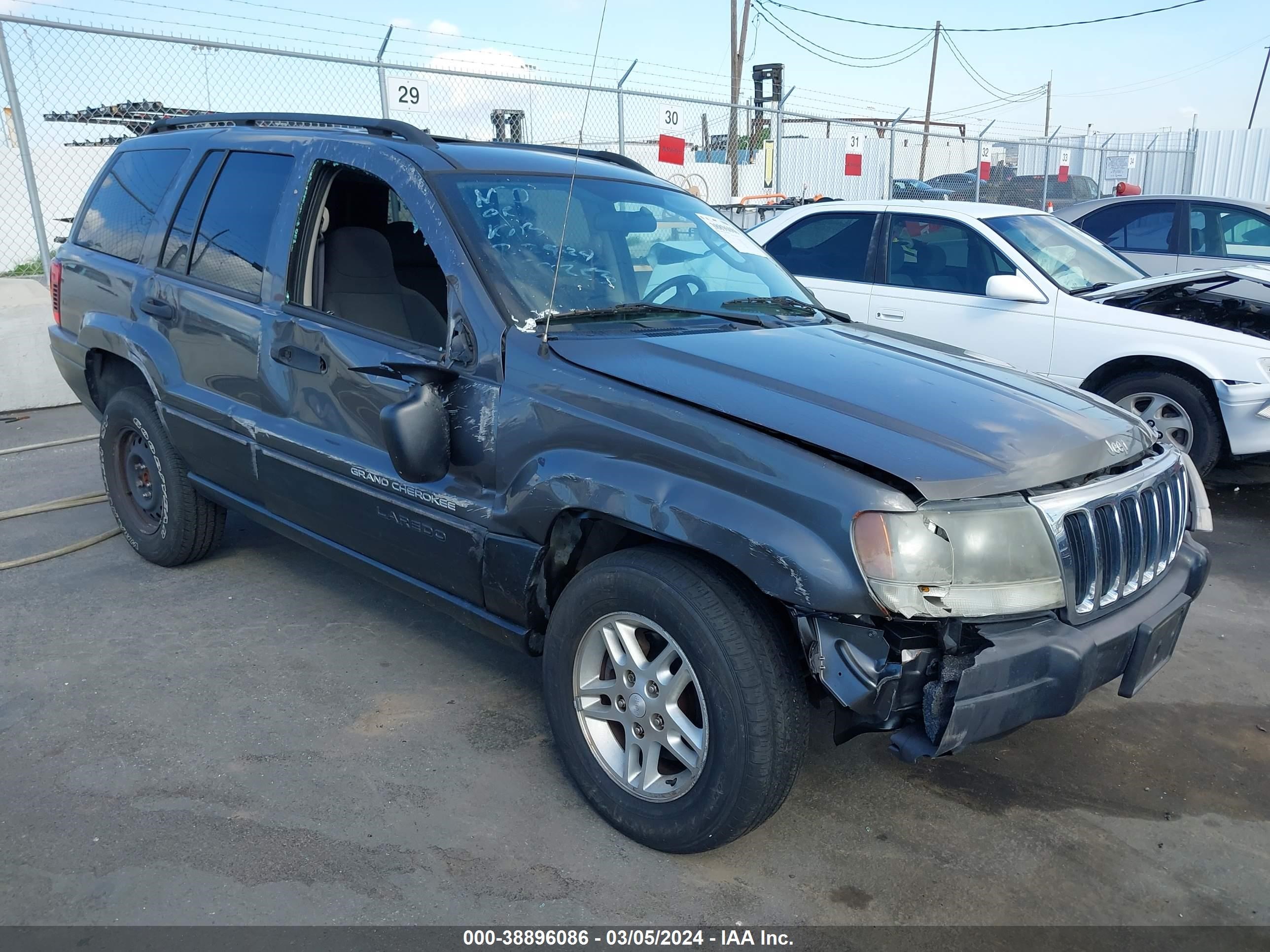 JEEP GRAND CHEROKEE 2003 1j4gx48s73c537288