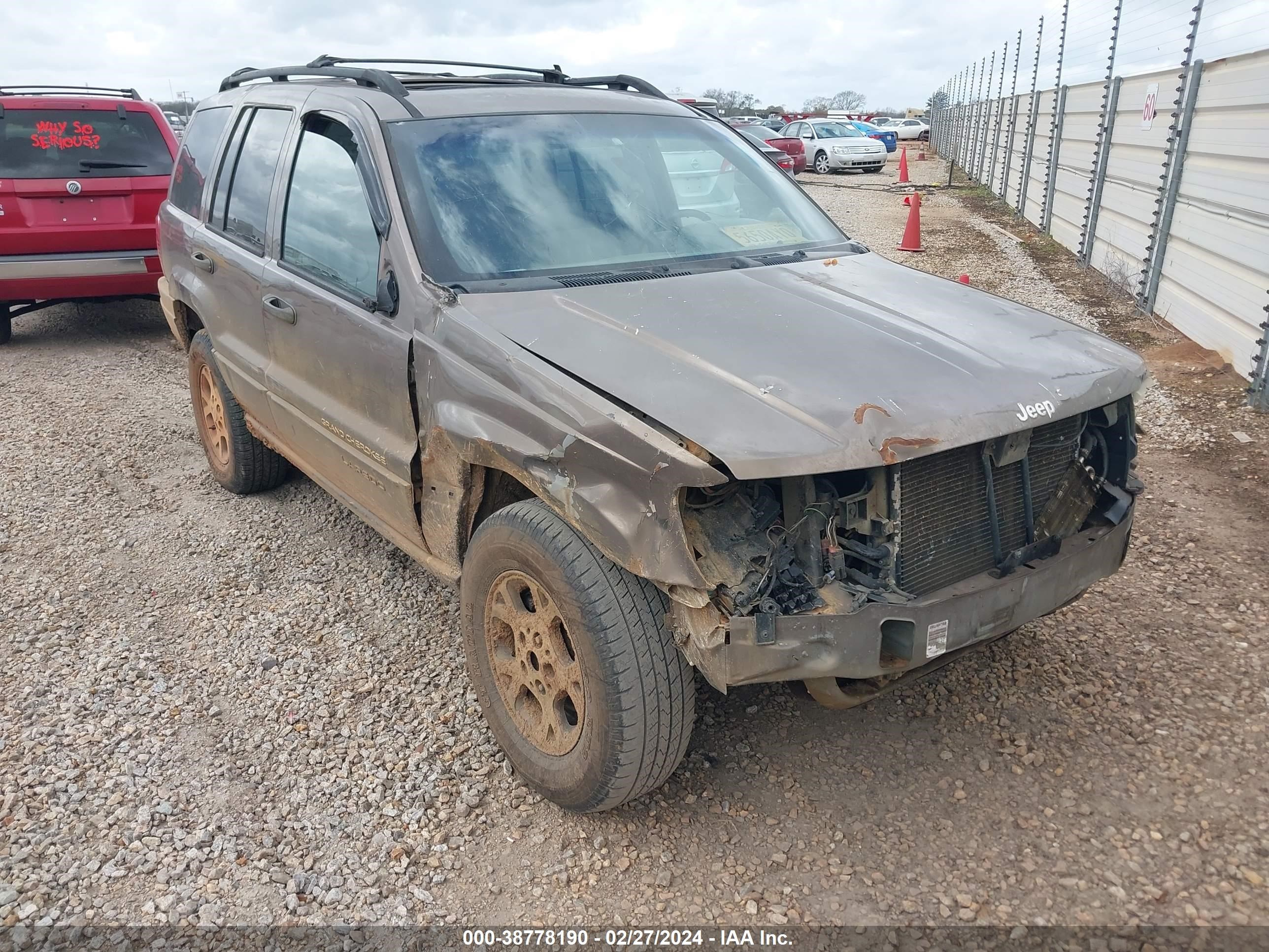 JEEP GRAND CHEROKEE 2001 1j4gx48s81c556428