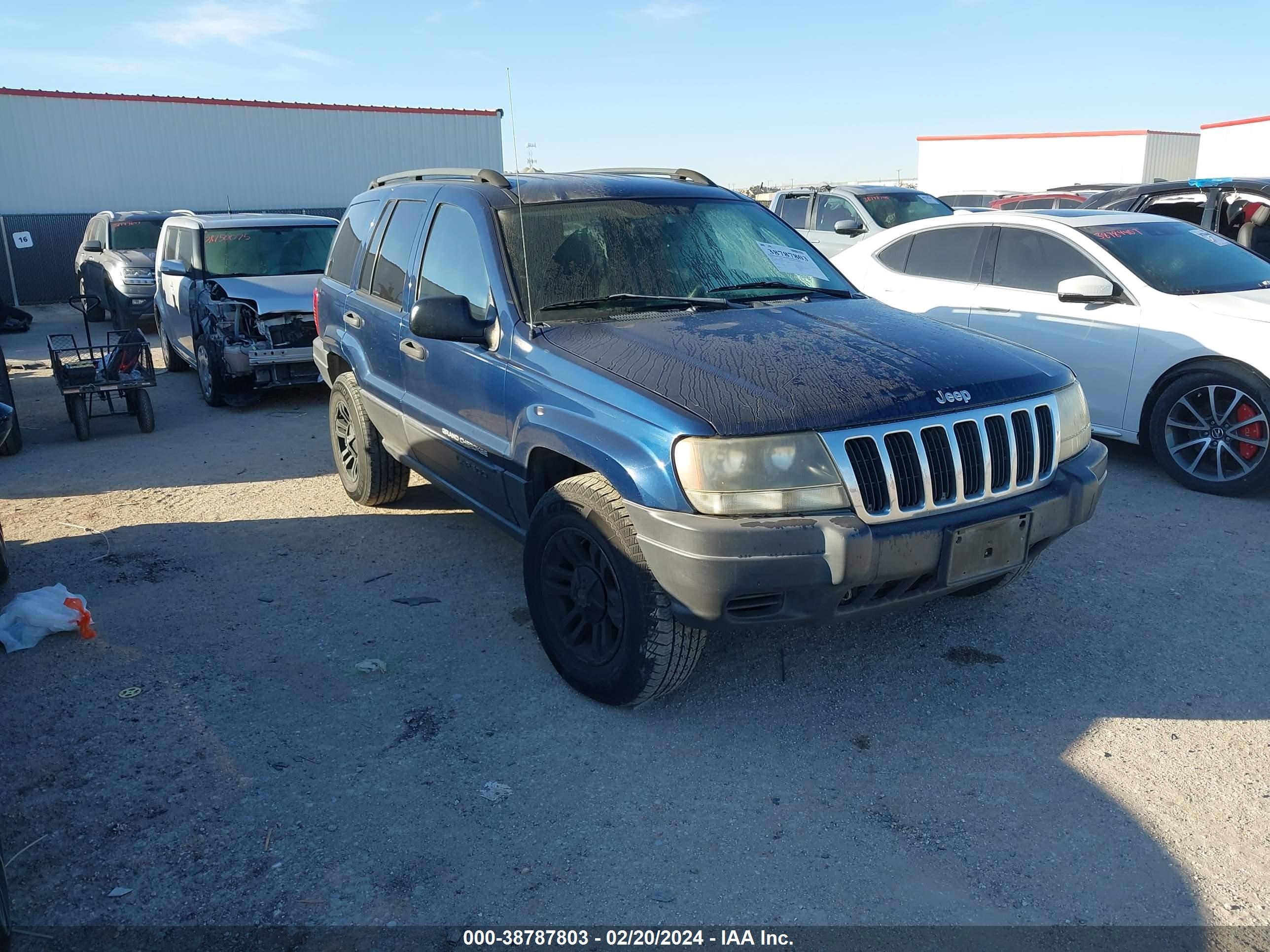 JEEP GRAND CHEROKEE 2003 1j4gx48s83c583535