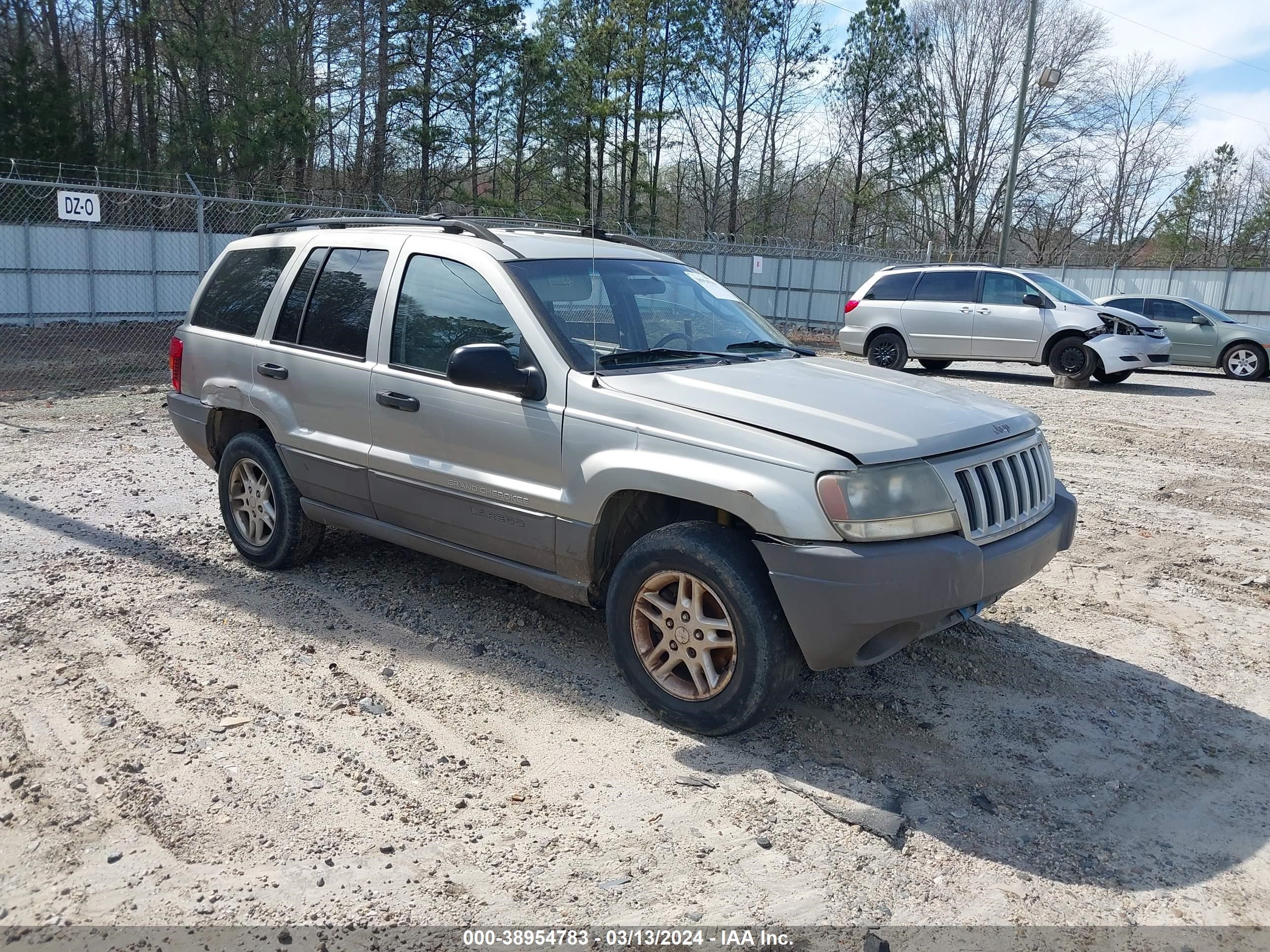 JEEP GRAND CHEROKEE 2004 1j4gx48s94c113113