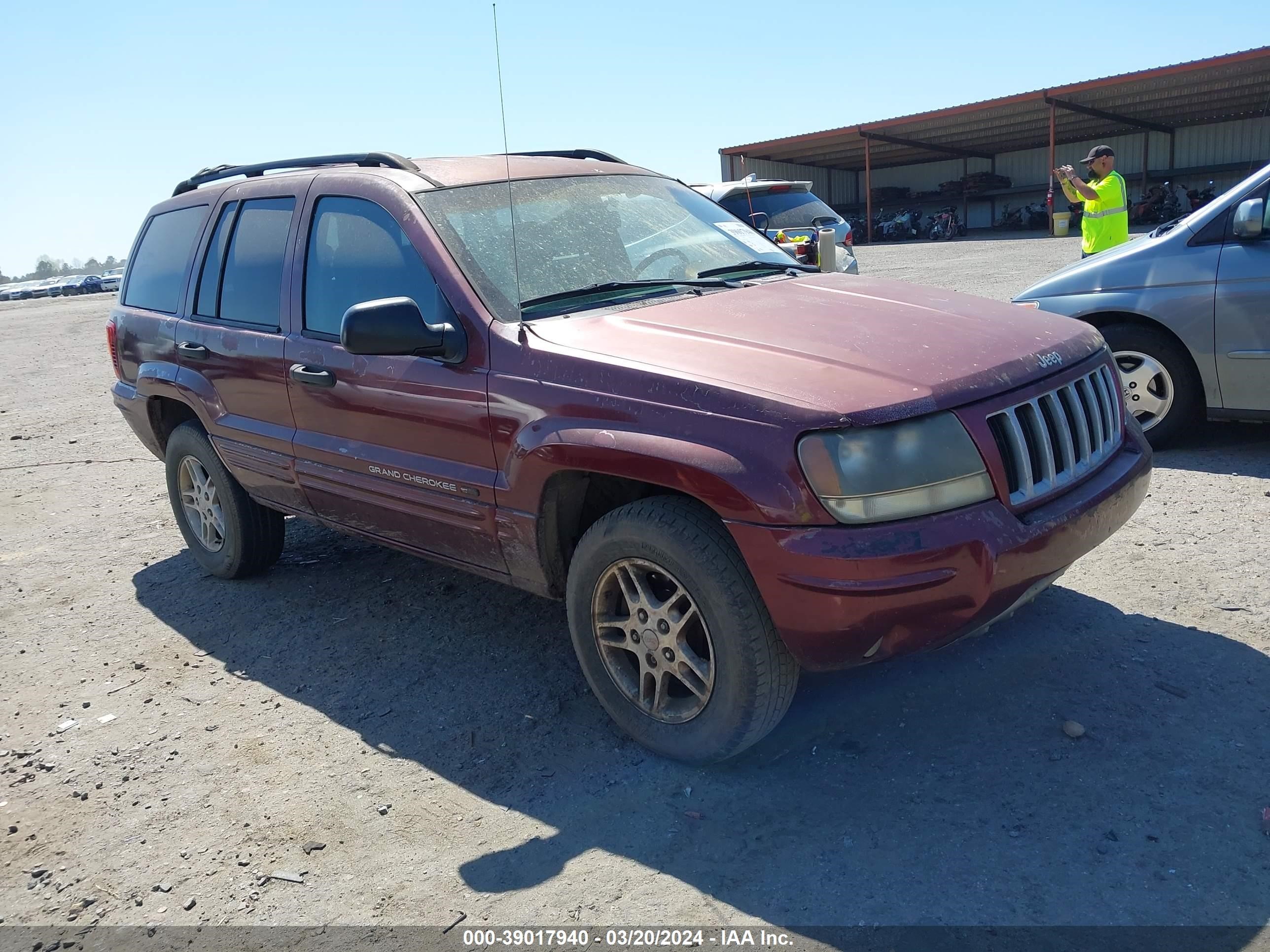 JEEP GRAND CHEROKEE 2004 1j4gx48s94c244087