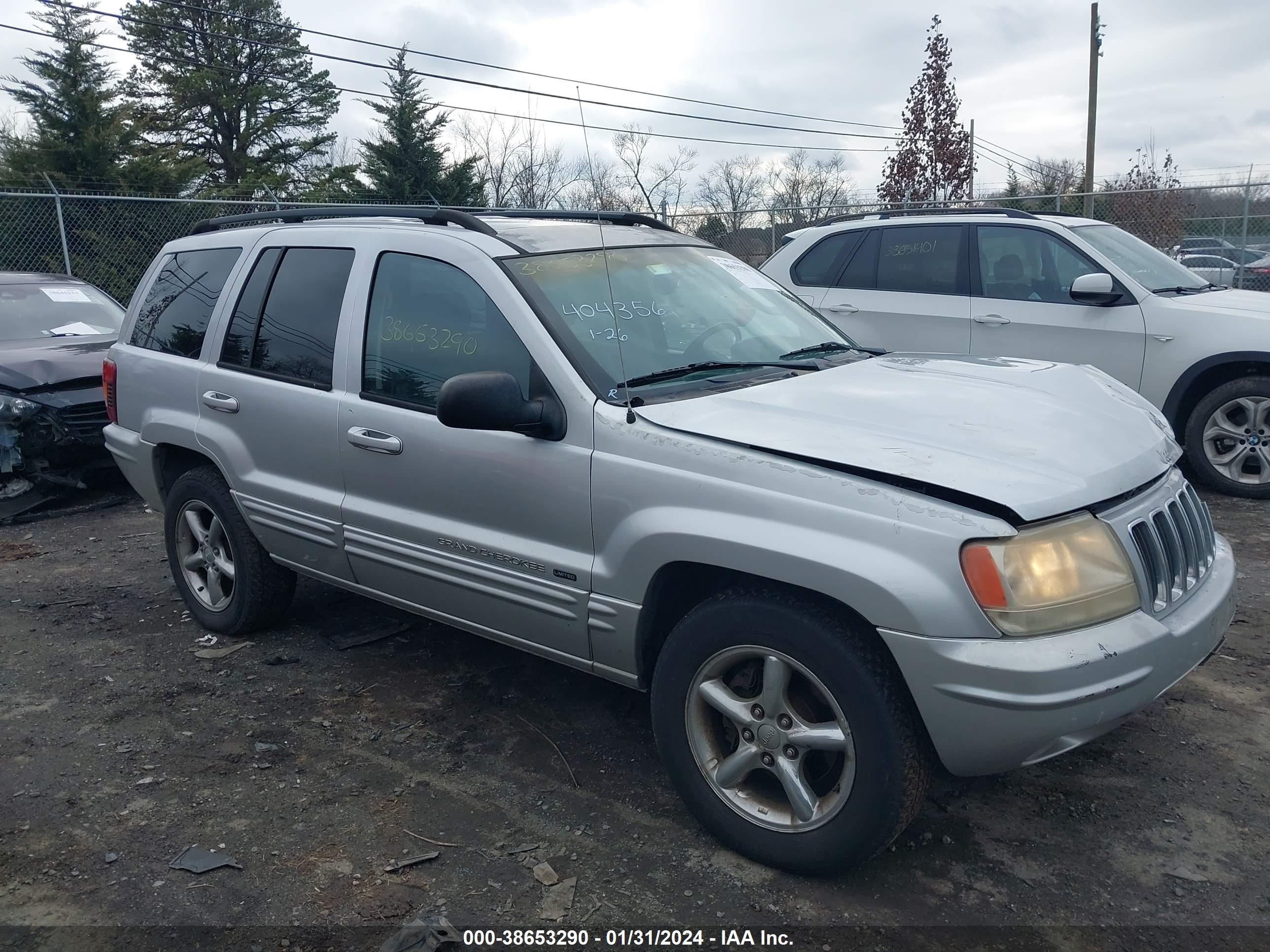 JEEP GRAND CHEROKEE 2002 1j4gx58jx2c271695