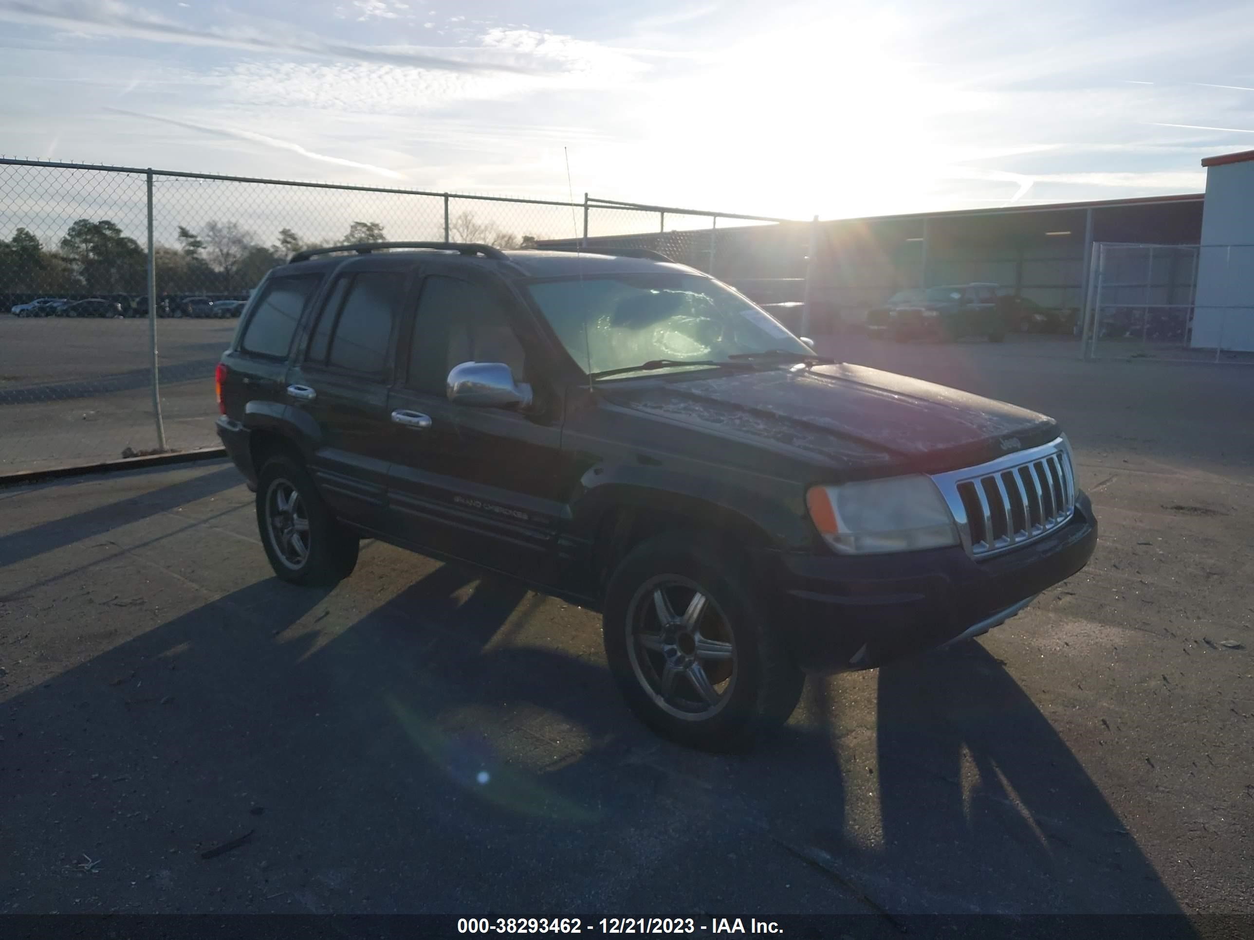 JEEP GRAND CHEROKEE 2004 1j4gx58n44c326731