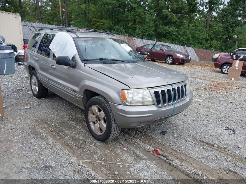 JEEP GRAND CHEROKEE 2001 1j4gx58s21c559637