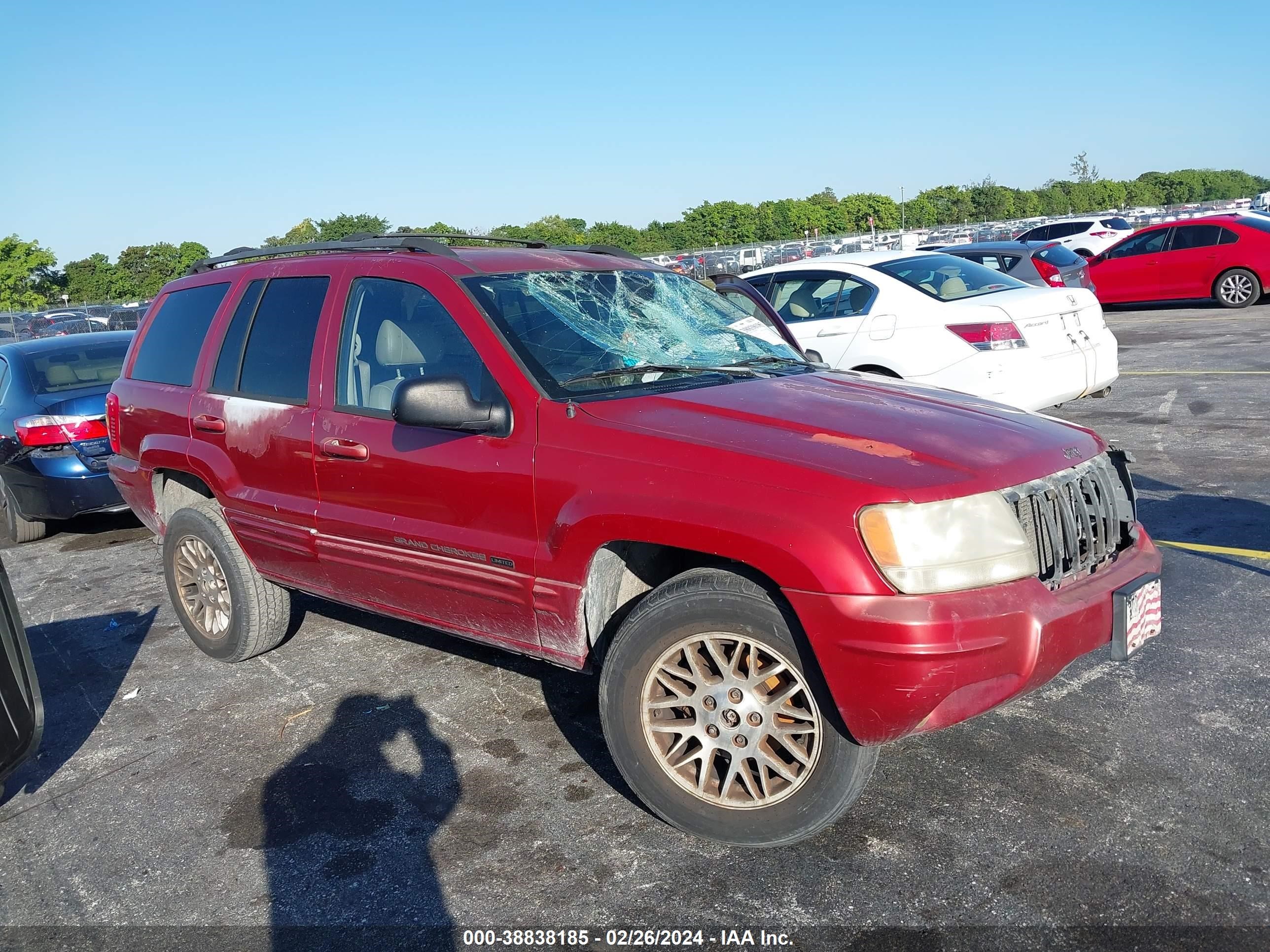 JEEP GRAND CHEROKEE 2004 1j4gx58s64c170147