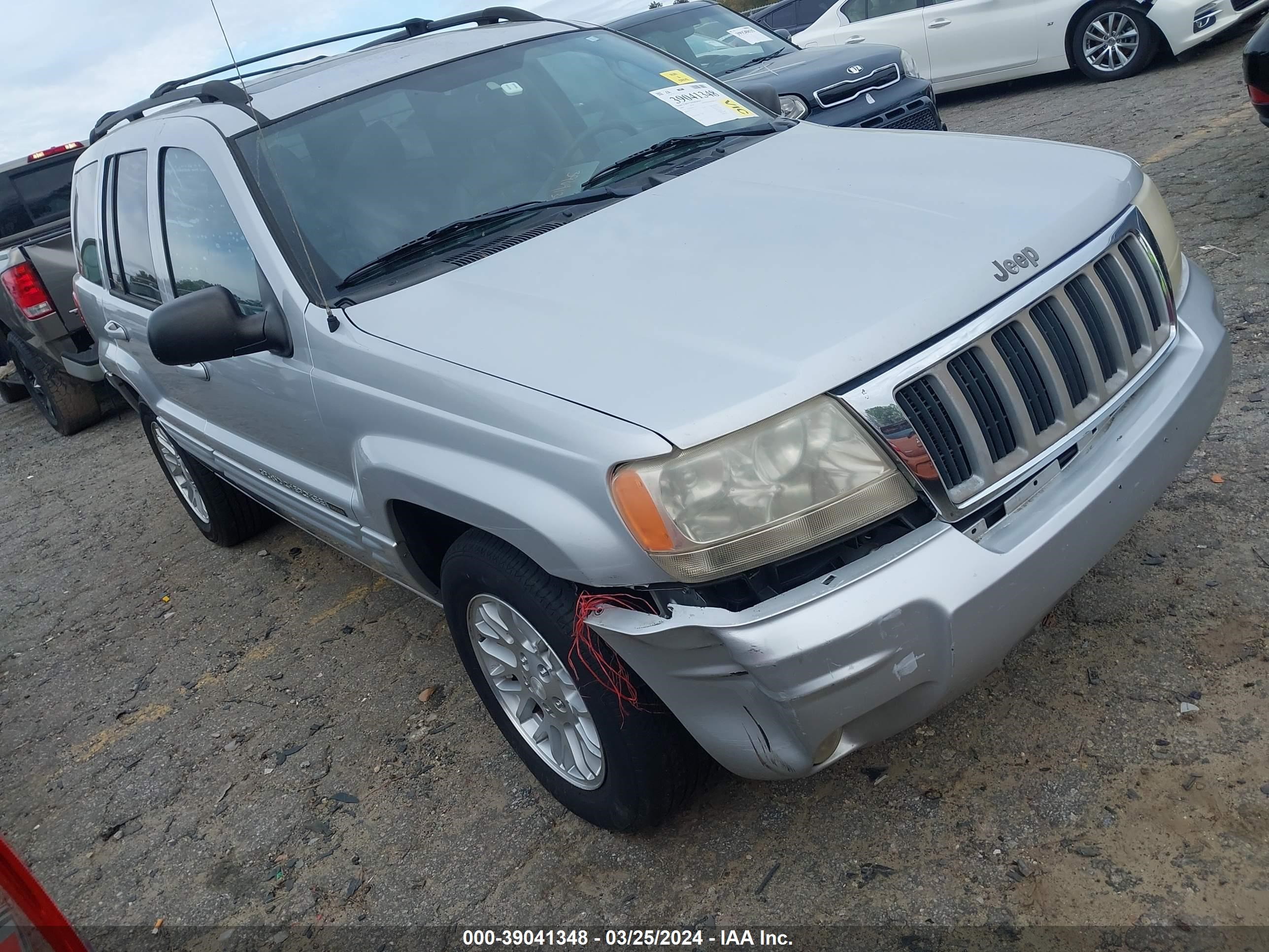 JEEP GRAND CHEROKEE 2004 1j4gx58s74c215337