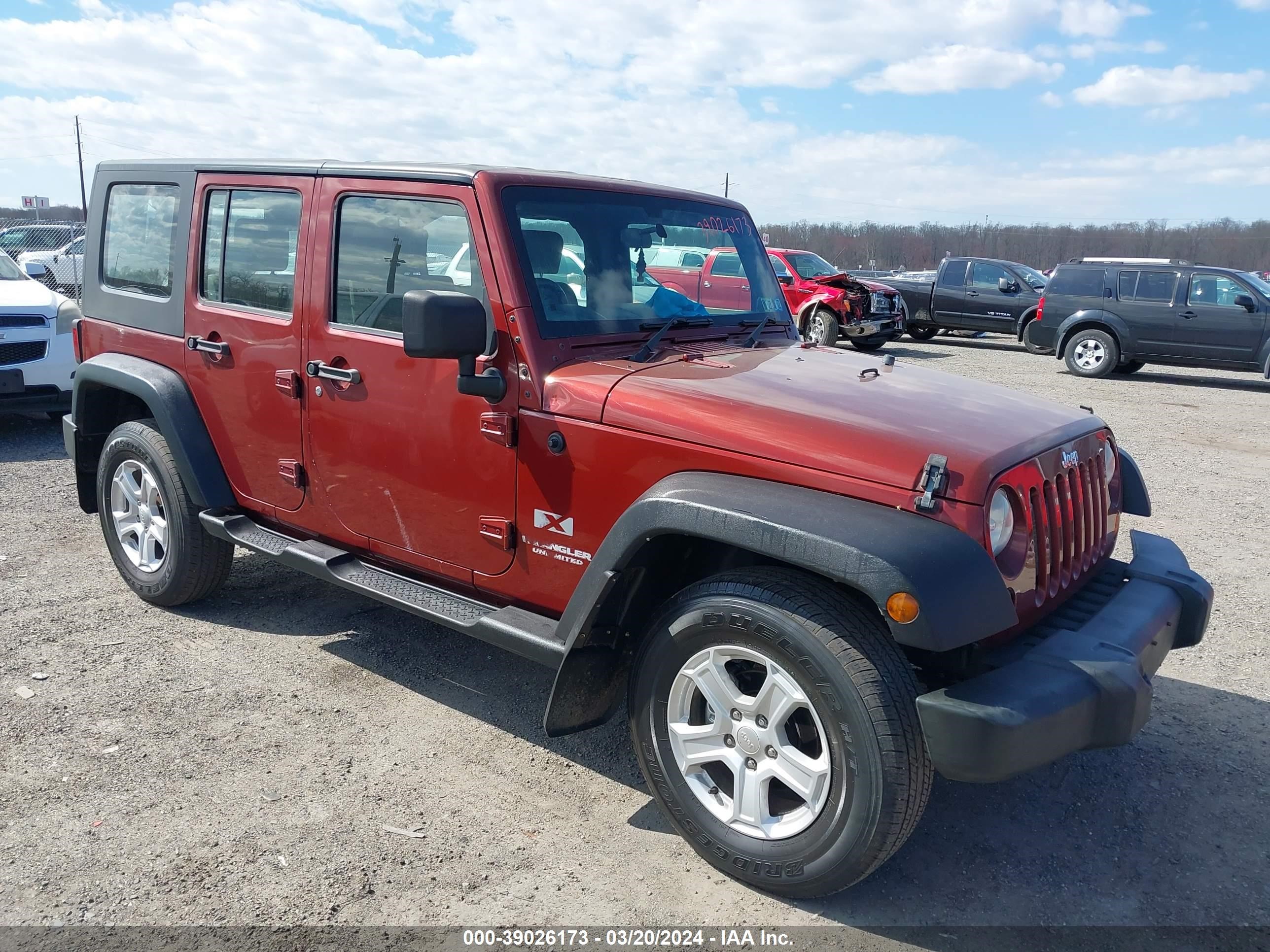 JEEP WRANGLER 2009 1j4gz39139l756879