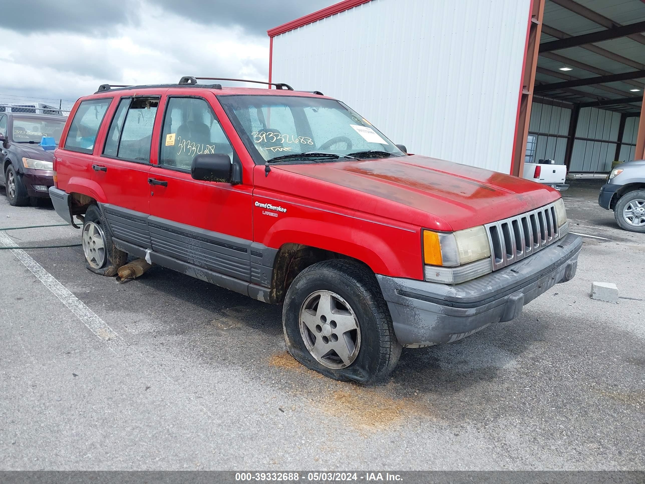 JEEP GRAND CHEROKEE 1993 1j4gz58s2pc561083