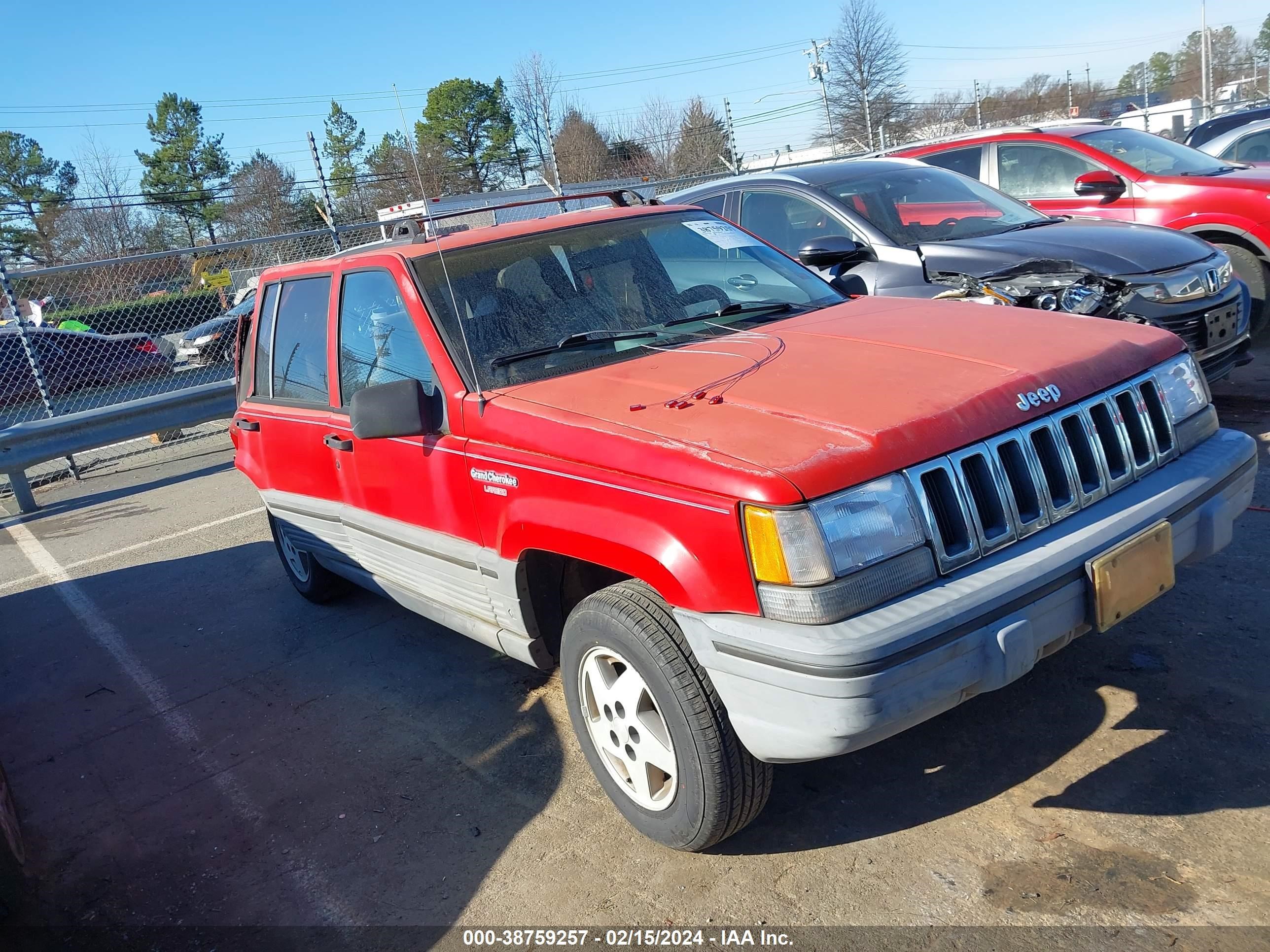 JEEP GRAND CHEROKEE 1993 1j4gz58s3pc508716