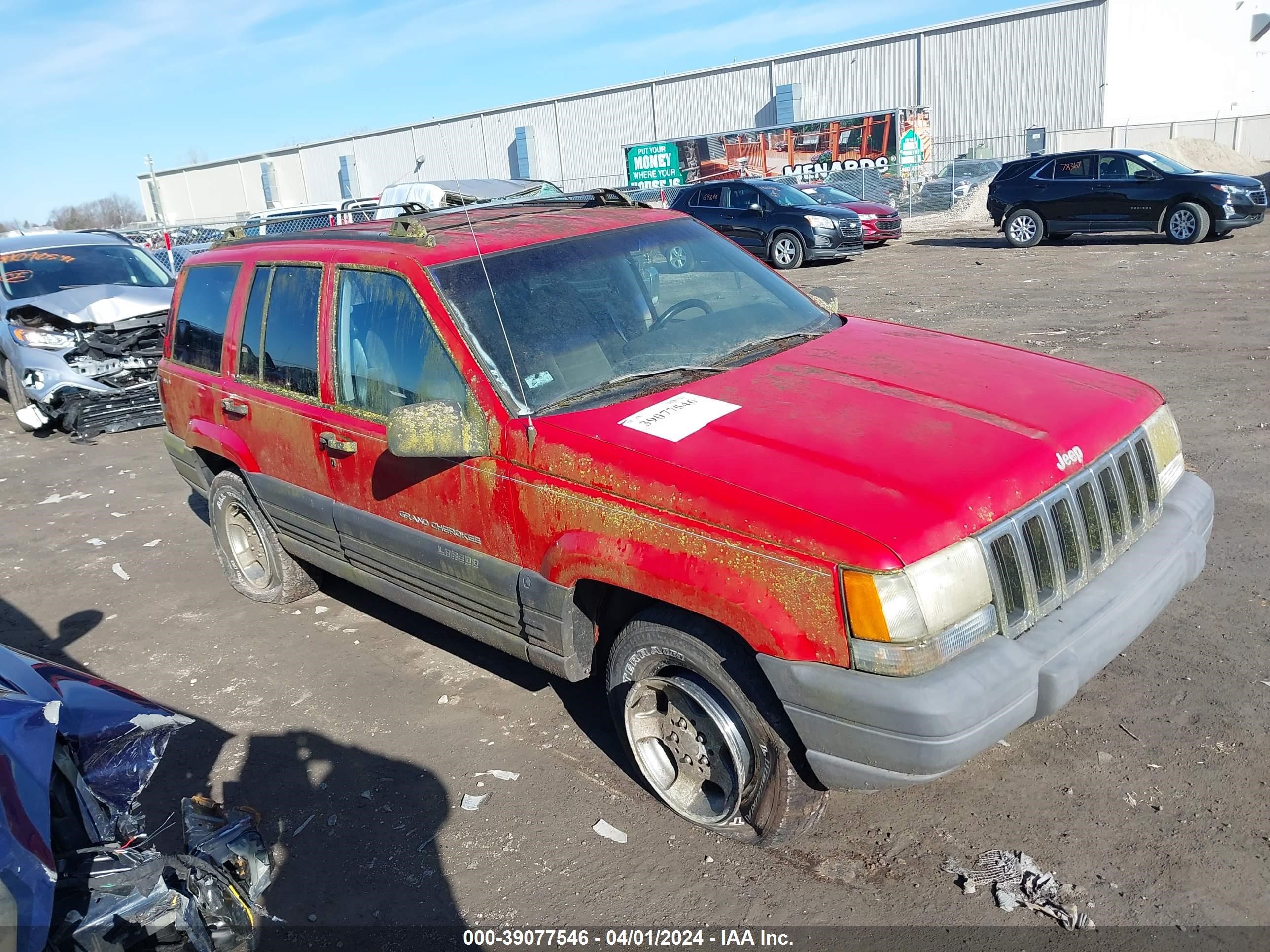 JEEP GRAND CHEROKEE 1997 1j4gz58sxvc534422