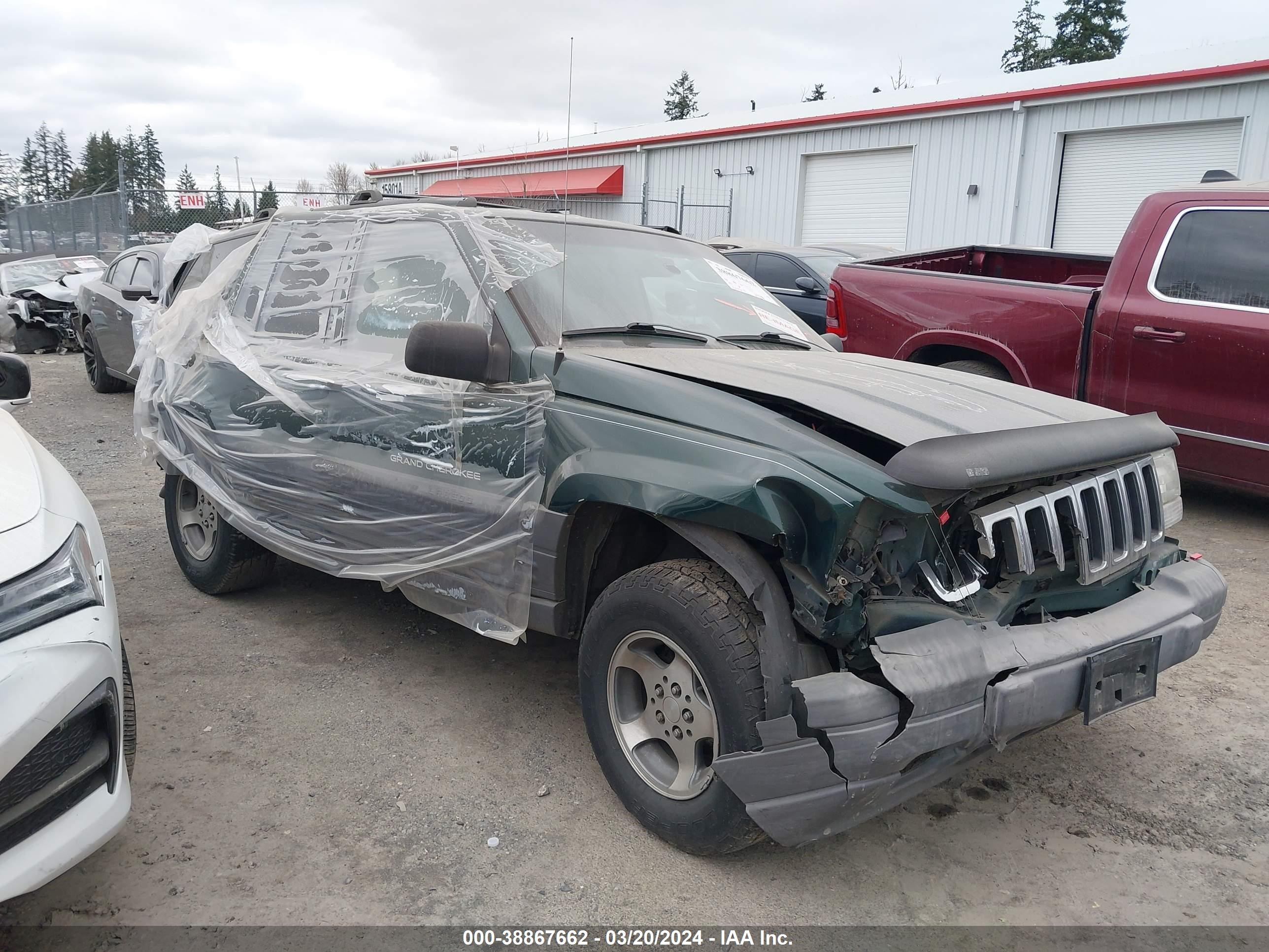 JEEP GRAND CHEROKEE 1997 1j4gz58y0vc538094