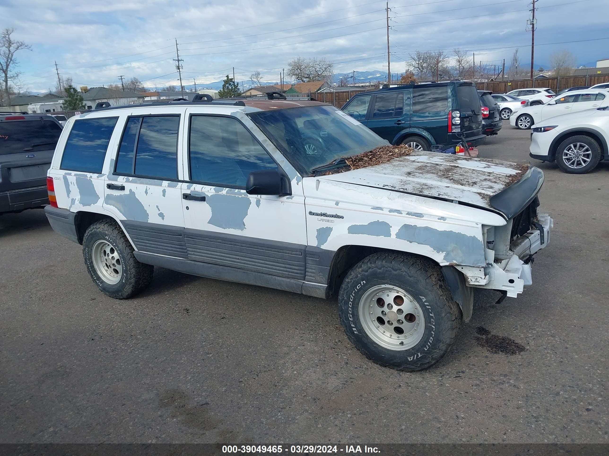 JEEP GRAND CHEROKEE 1994 1j4gz58y1rc104949