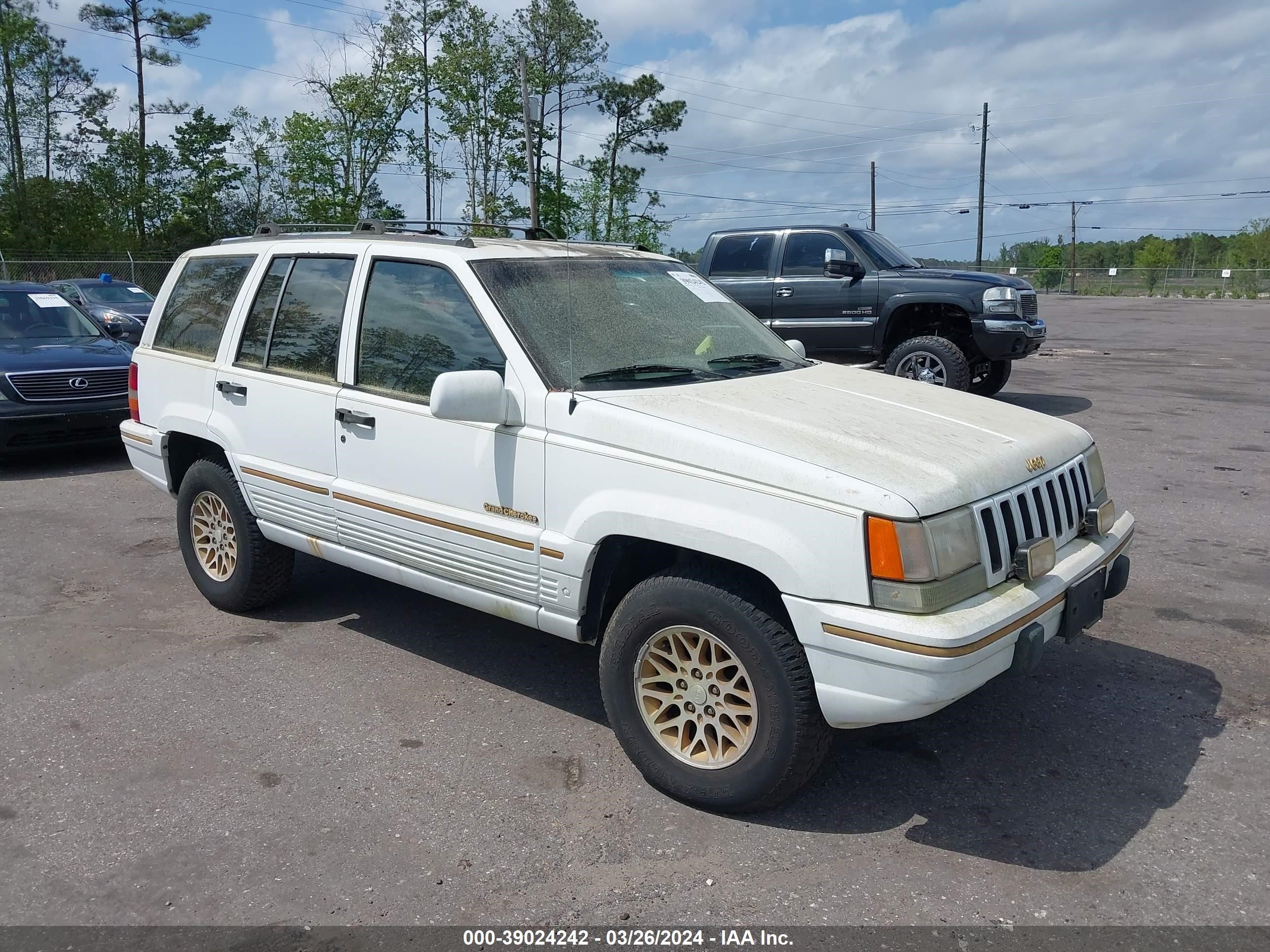 JEEP GRAND CHEROKEE 1993 1j4gz78s6pc705813