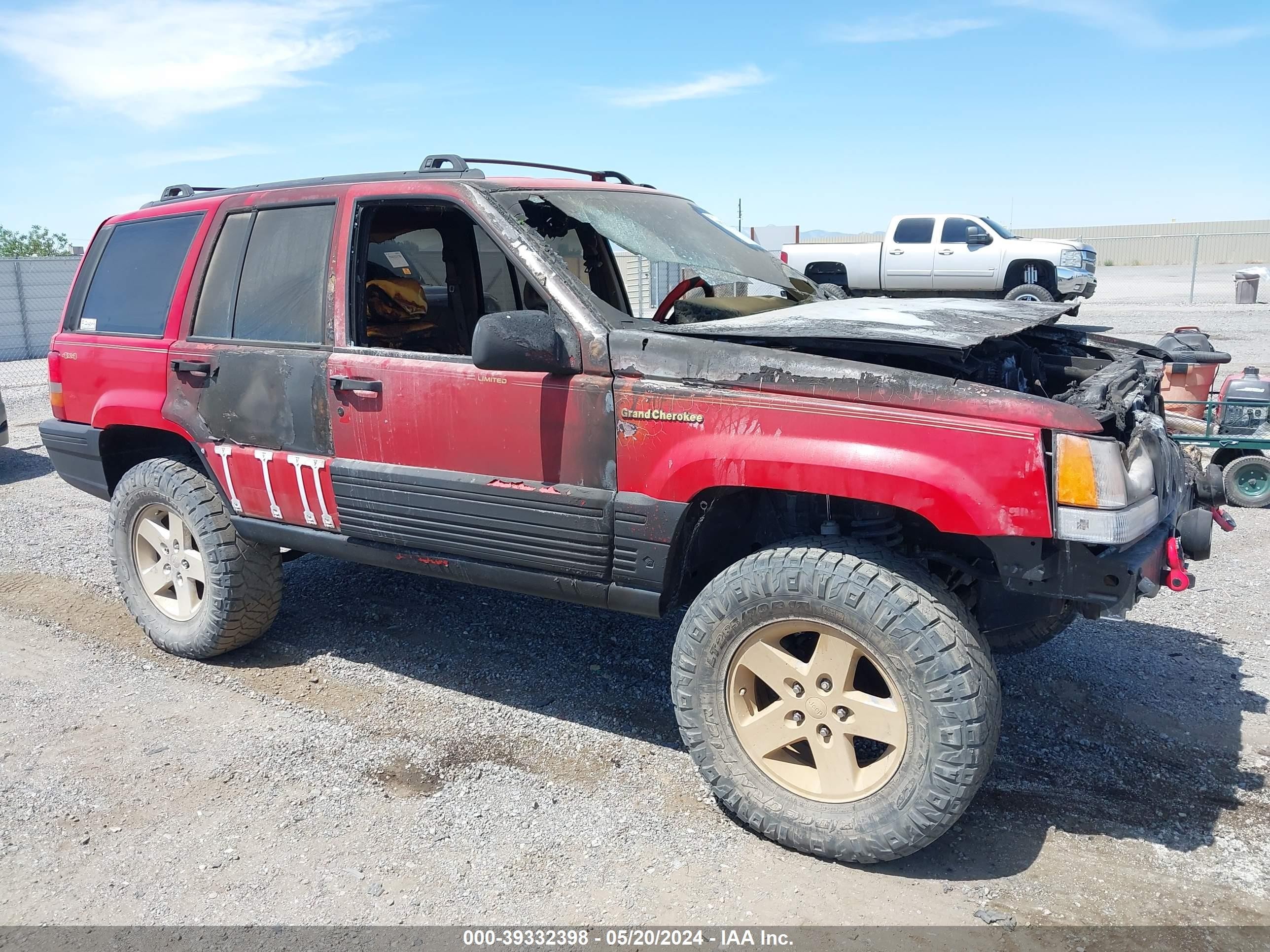 JEEP GRAND CHEROKEE 1993 1j4gz78y2pc607866