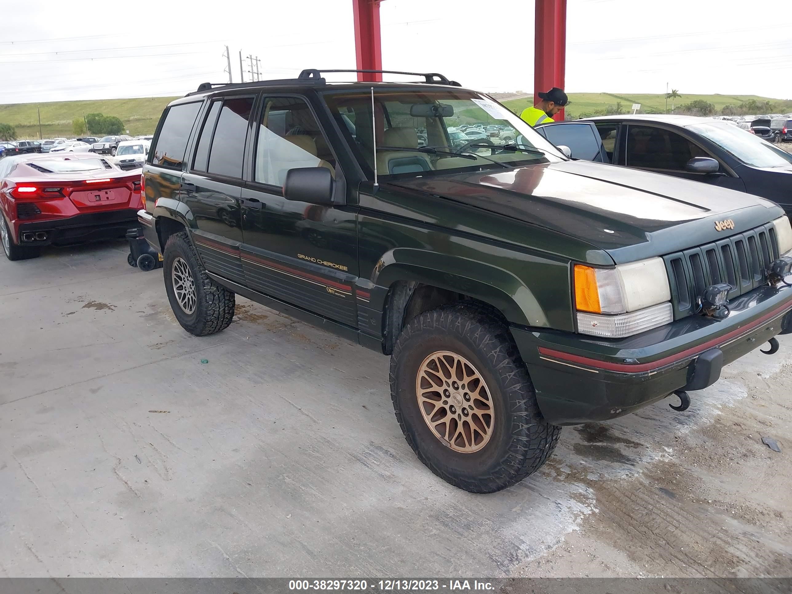 JEEP GRAND CHEROKEE 1995 1j4gz78y7sc589230