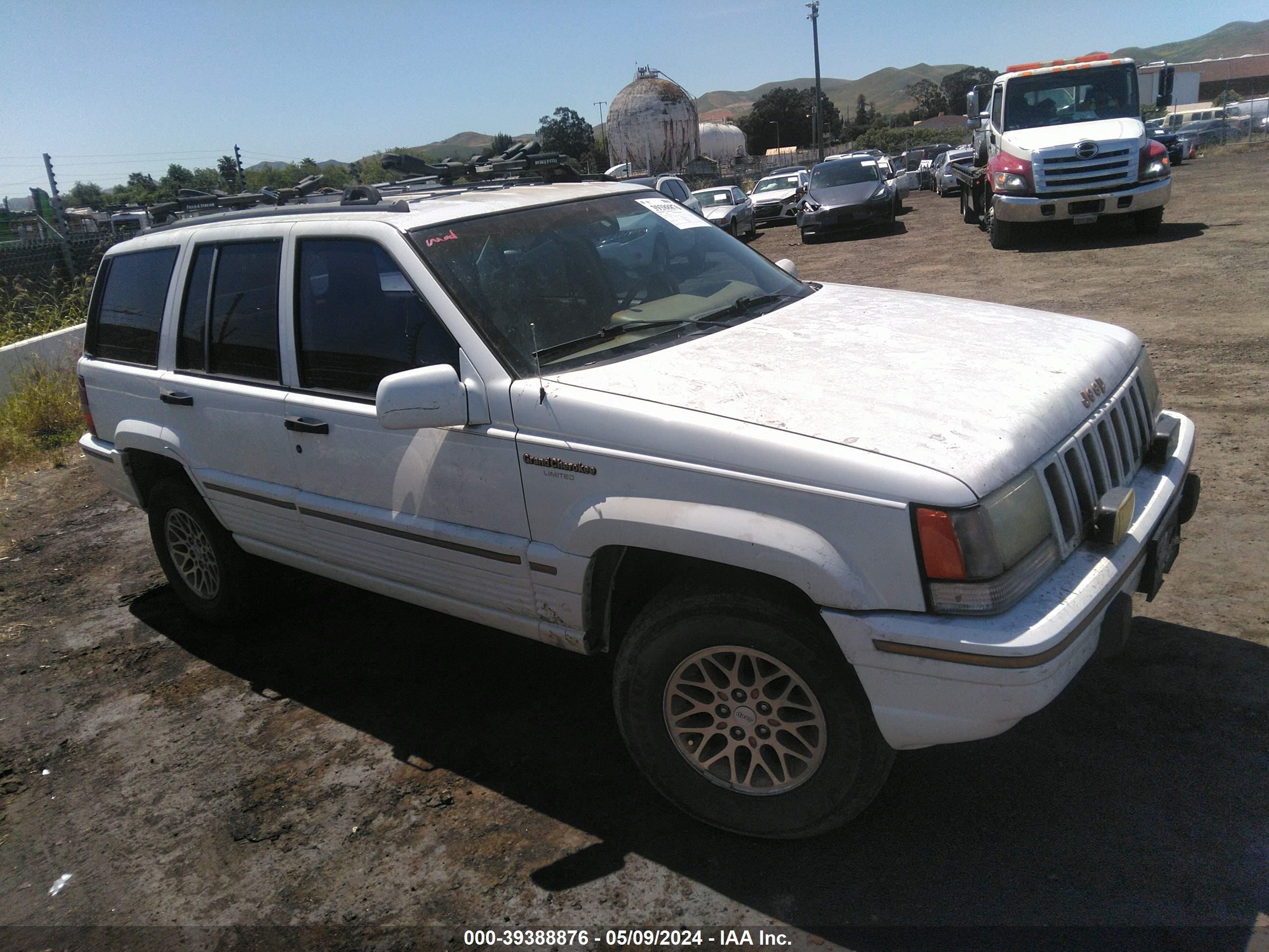 JEEP GRAND CHEROKEE 1995 1j4gz78y7sc633145