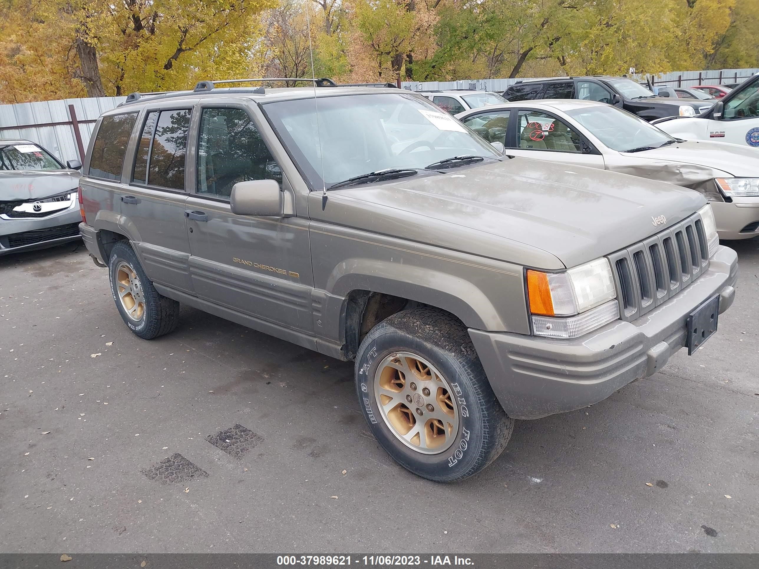 JEEP GRAND CHEROKEE 1996 1j4gz78y7tc376750