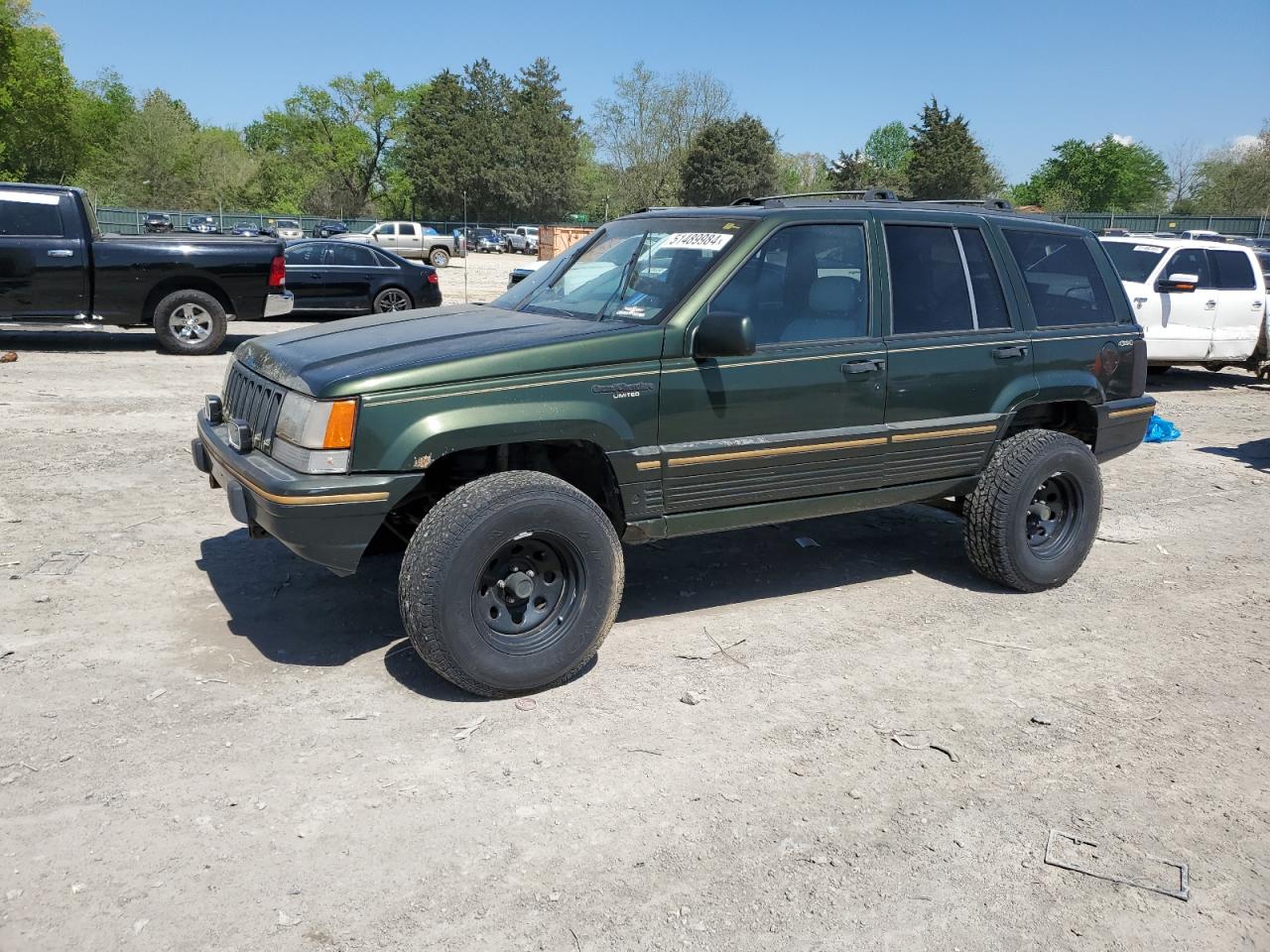 JEEP GRAND CHEROKEE 1995 1j4gz78y9sc509832