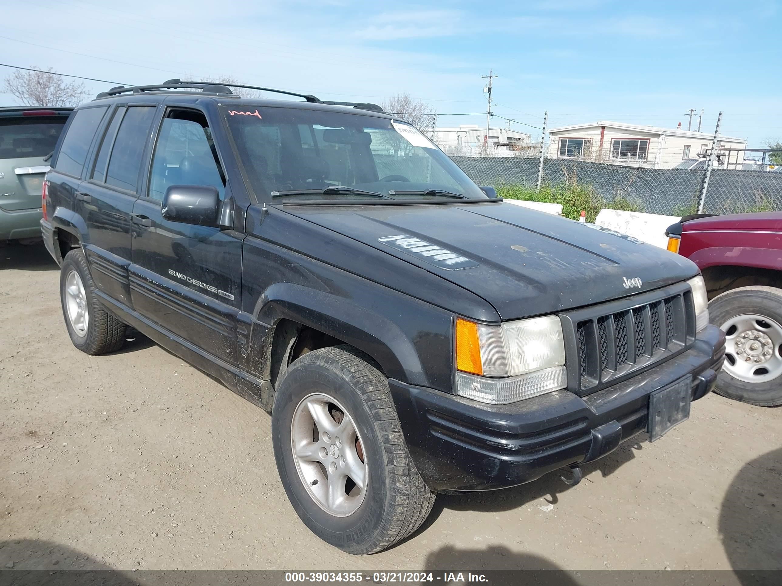 JEEP GRAND CHEROKEE 1998 1j4gz88z9wc306590