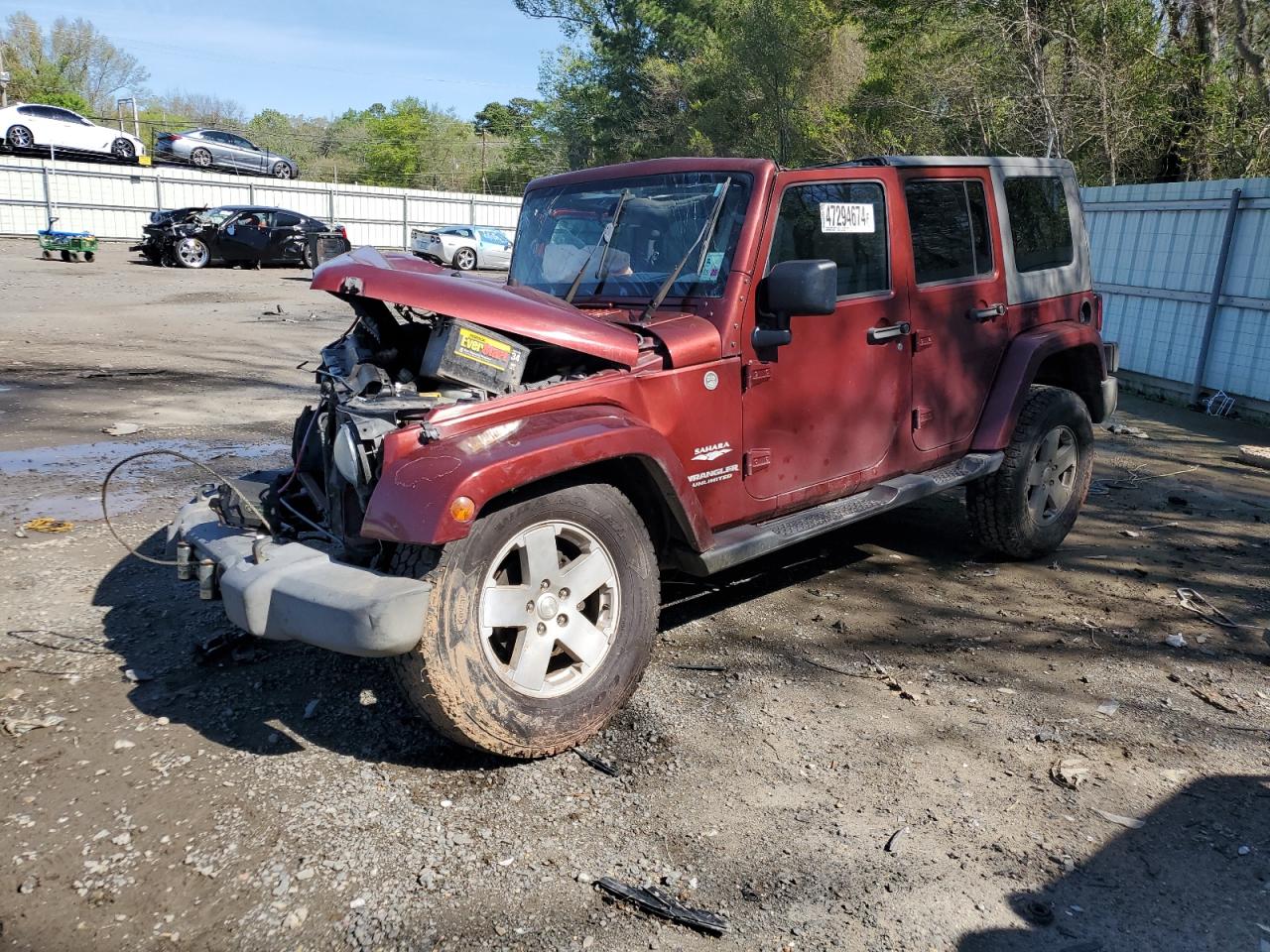 JEEP WRANGLER 2010 1j4ha5h11al113251