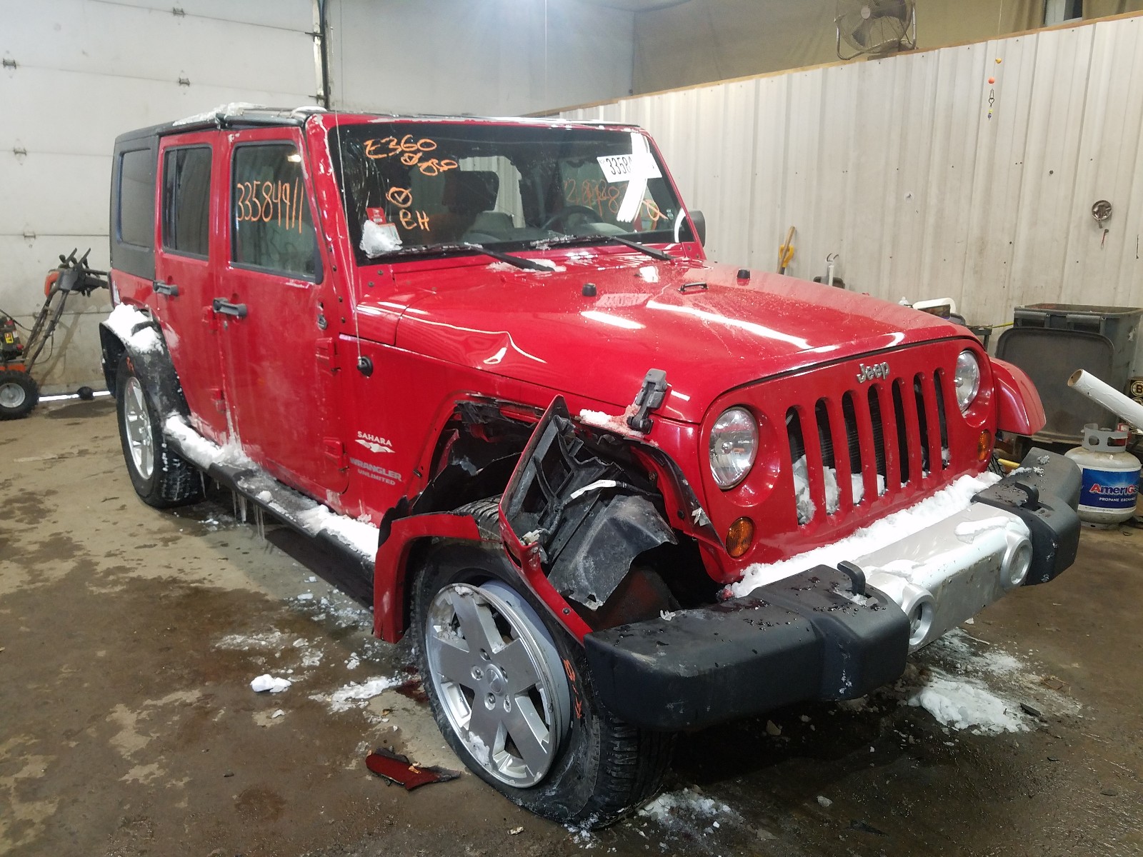 JEEP WRANGLER U 2010 1j4ha5h15al172884