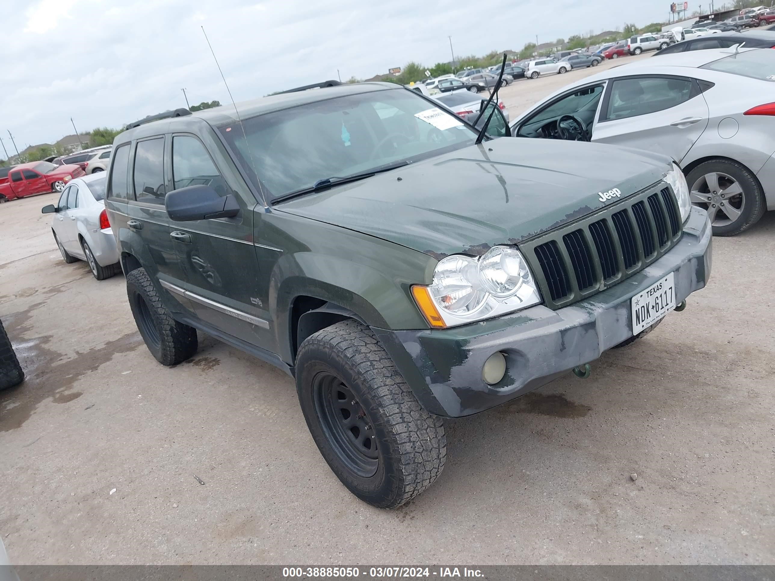 JEEP GRAND CHEROKEE 2006 1j4hr48n16c344356