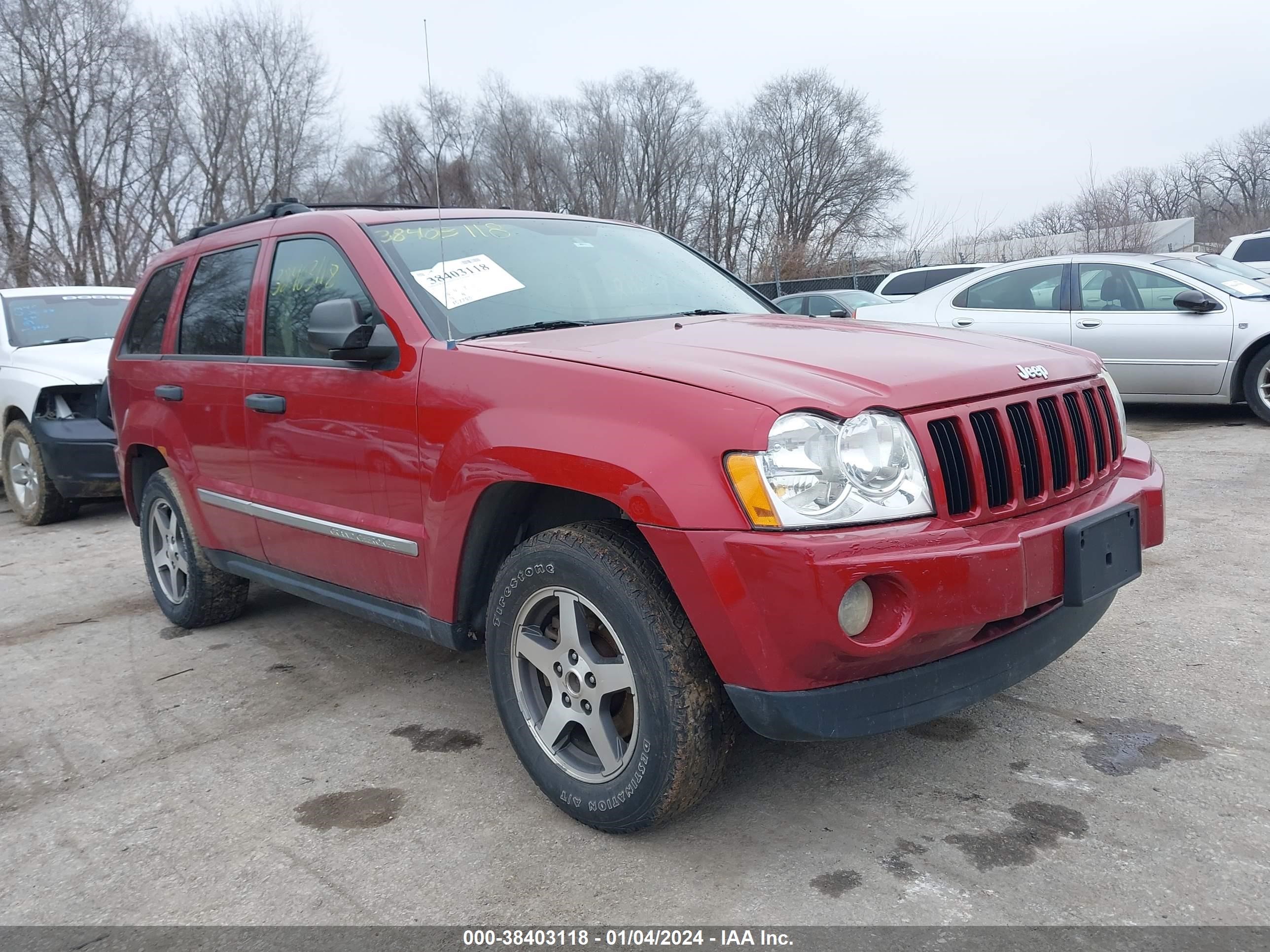 JEEP GRAND CHEROKEE 2005 1j4hr48n35c690245