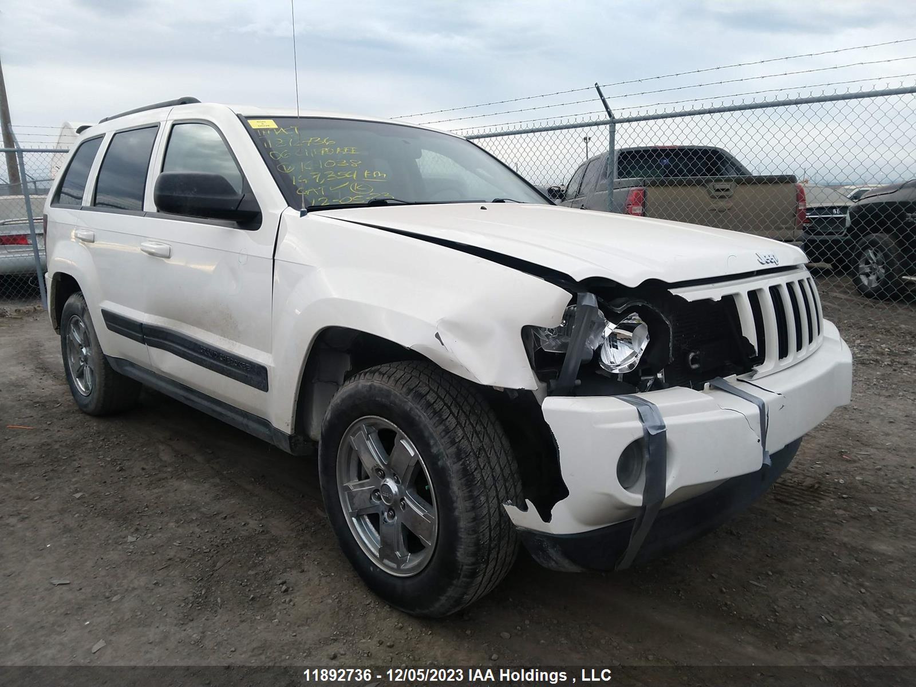 JEEP GRAND CHEROKEE 2006 1j4hr48n36c161038