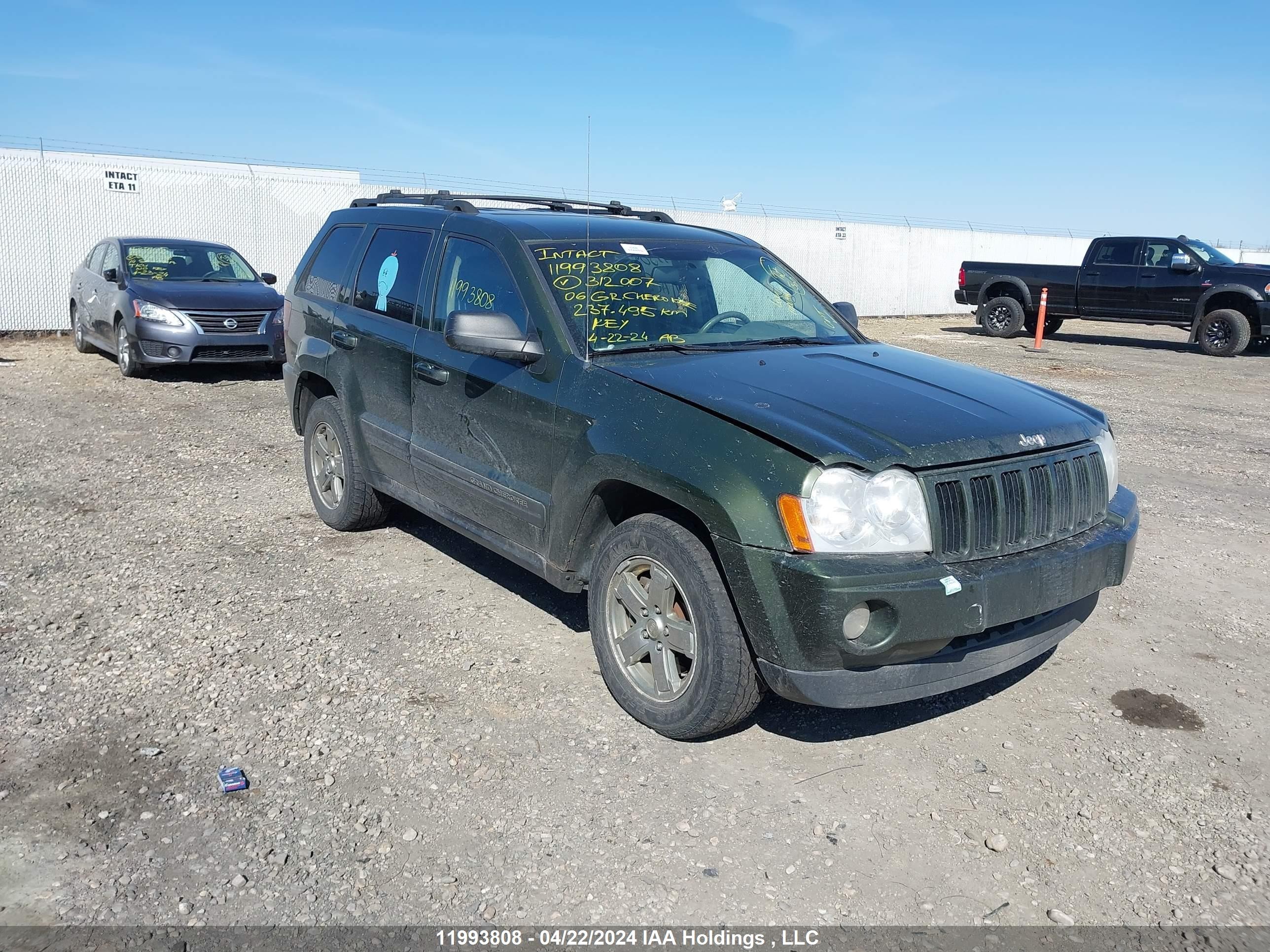 JEEP GRAND CHEROKEE 2006 1j4hr48n36c312007