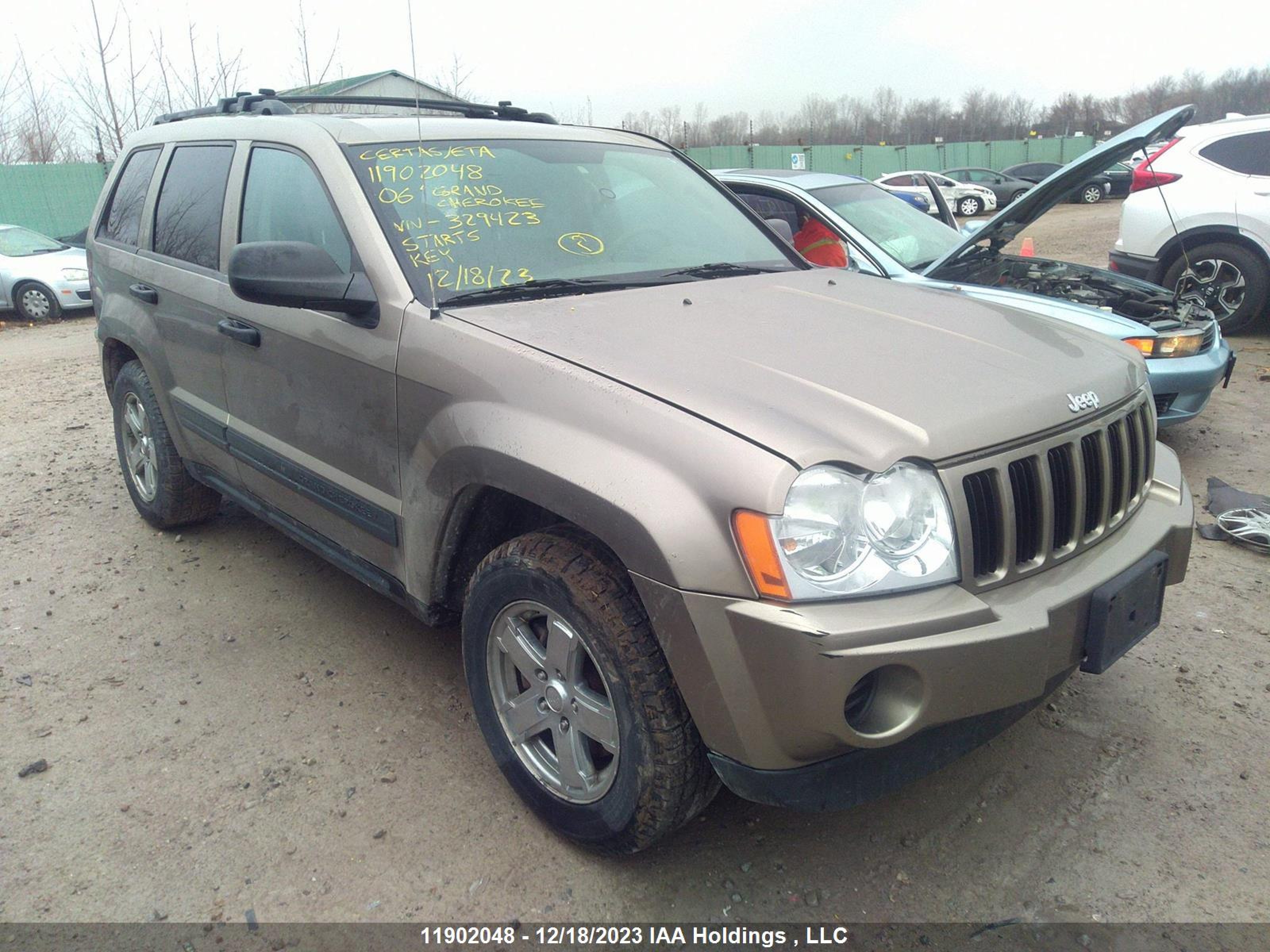 JEEP GRAND CHEROKEE 2006 1j4hr48n36c329423