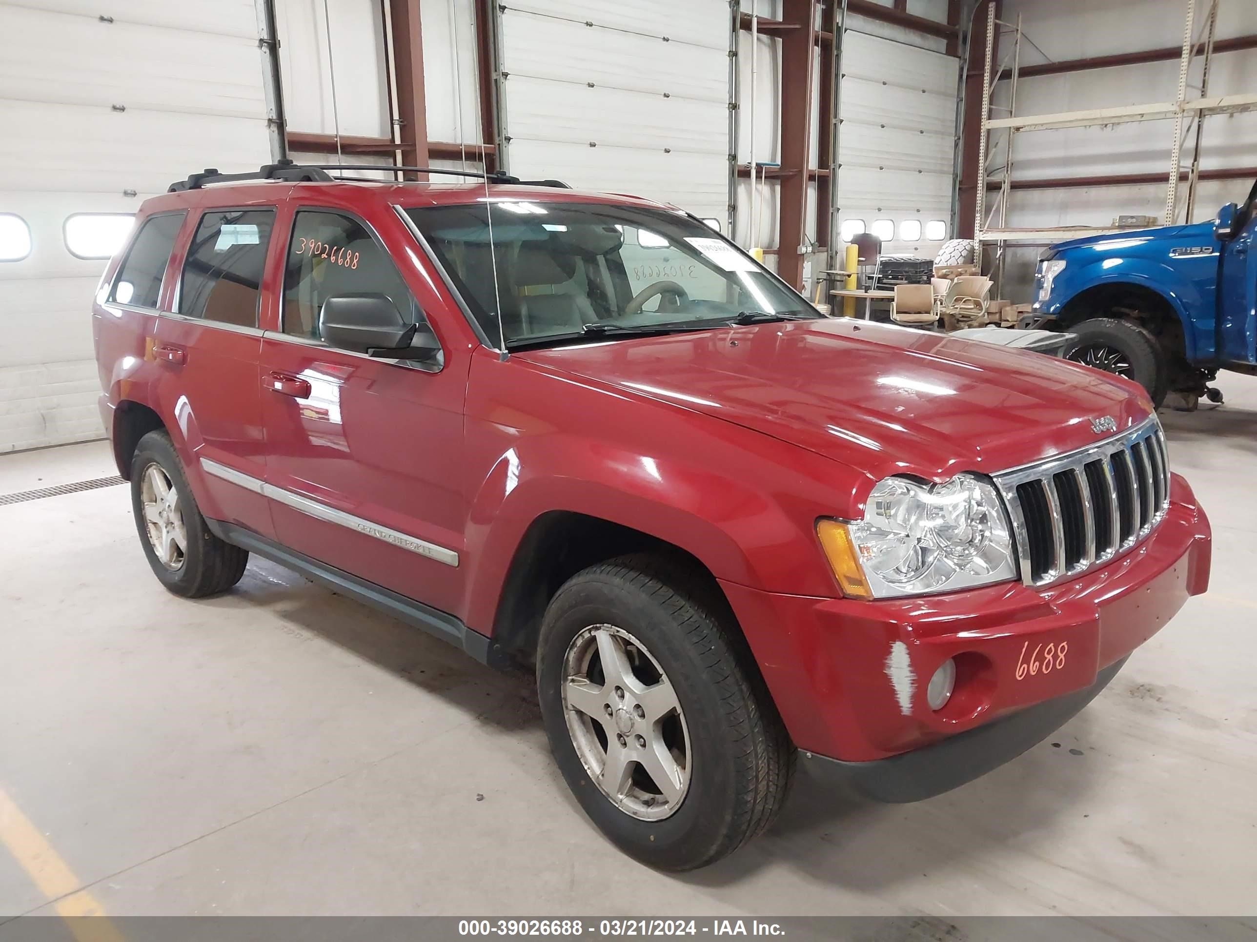 JEEP GRAND CHEROKEE 2005 1j4hr58265c613333