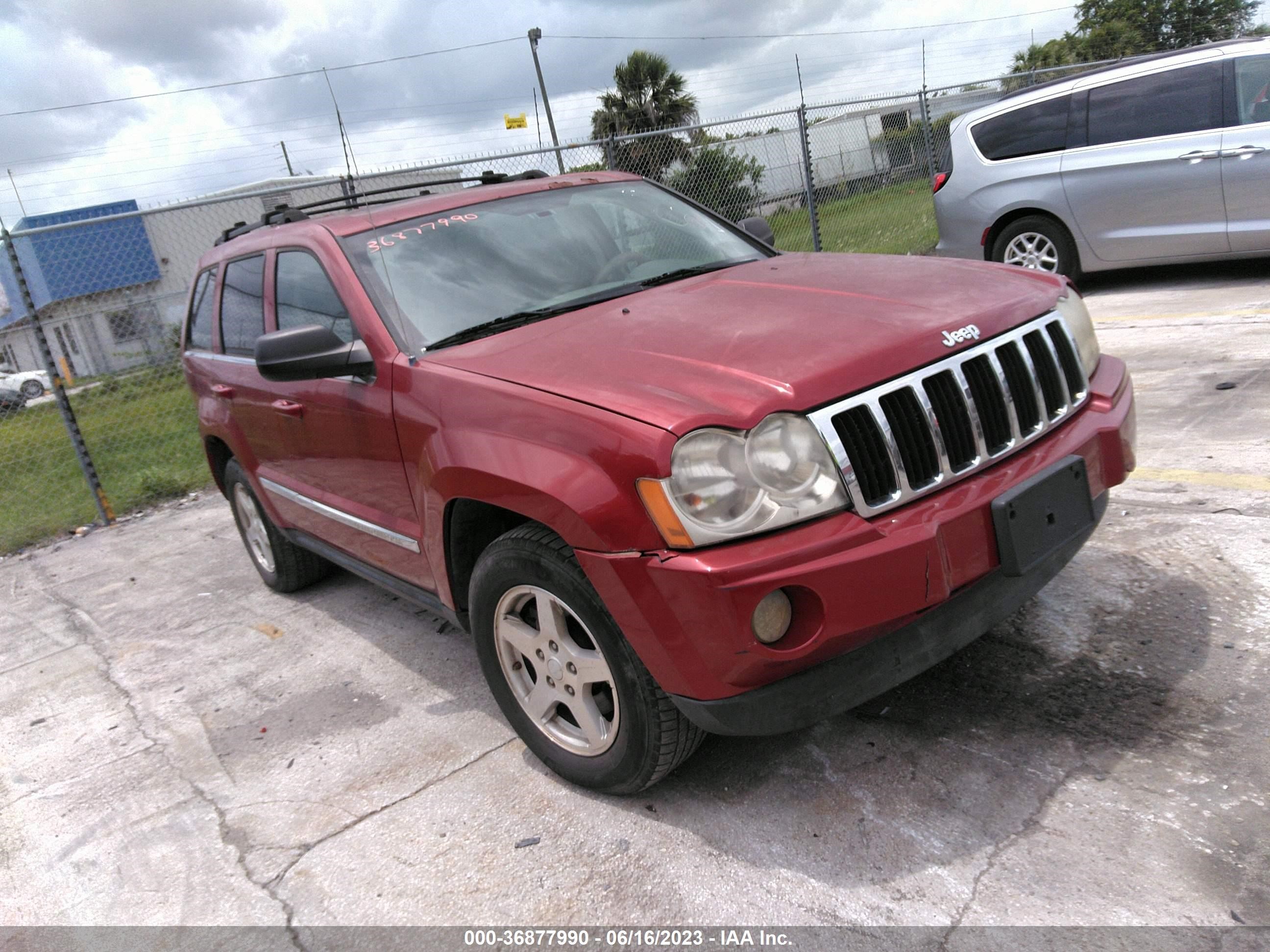 JEEP GRAND CHEROKEE 2006 1j4hr58n06c311869