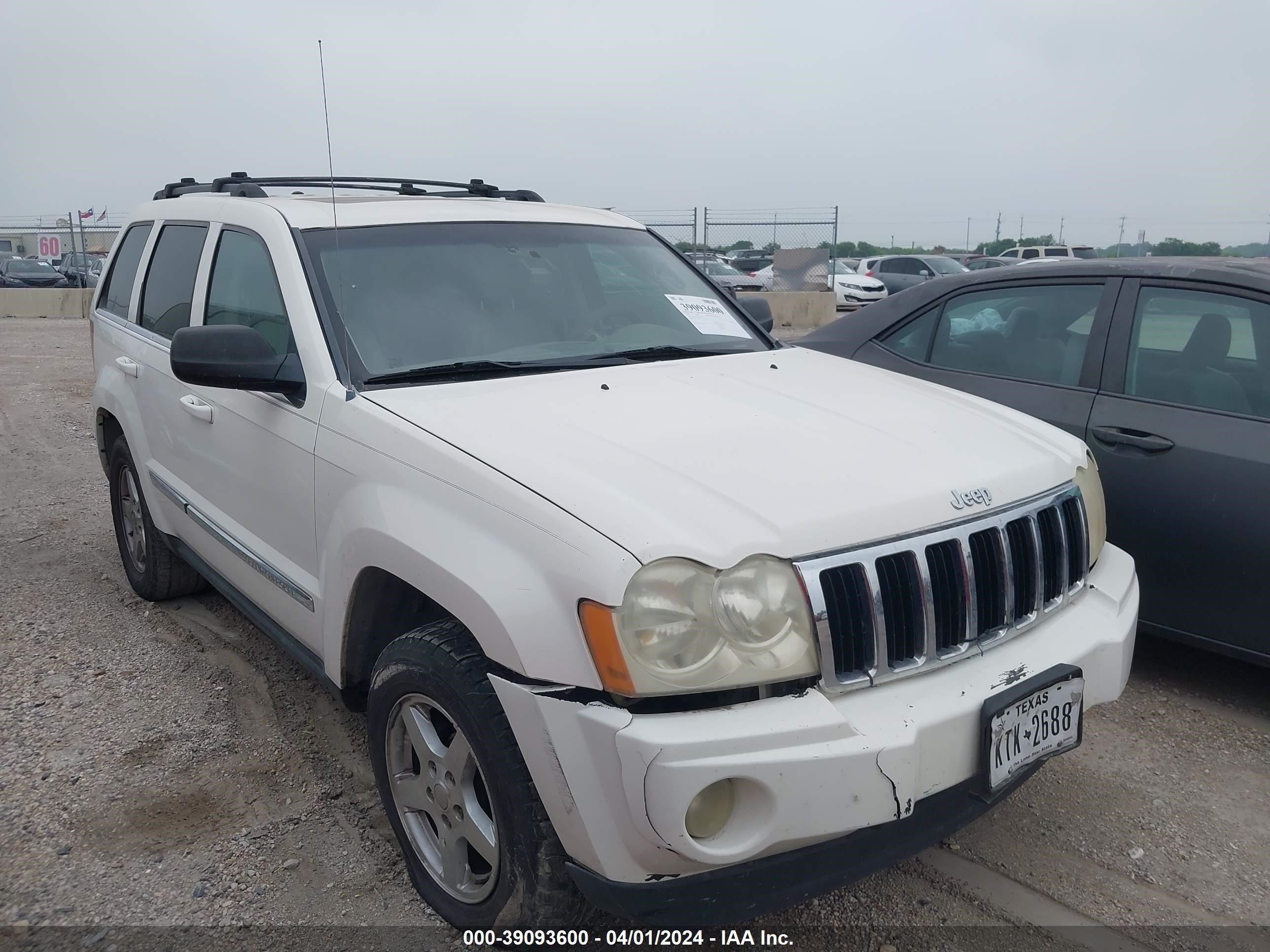 JEEP GRAND CHEROKEE 2005 1j4hr58n25c606616