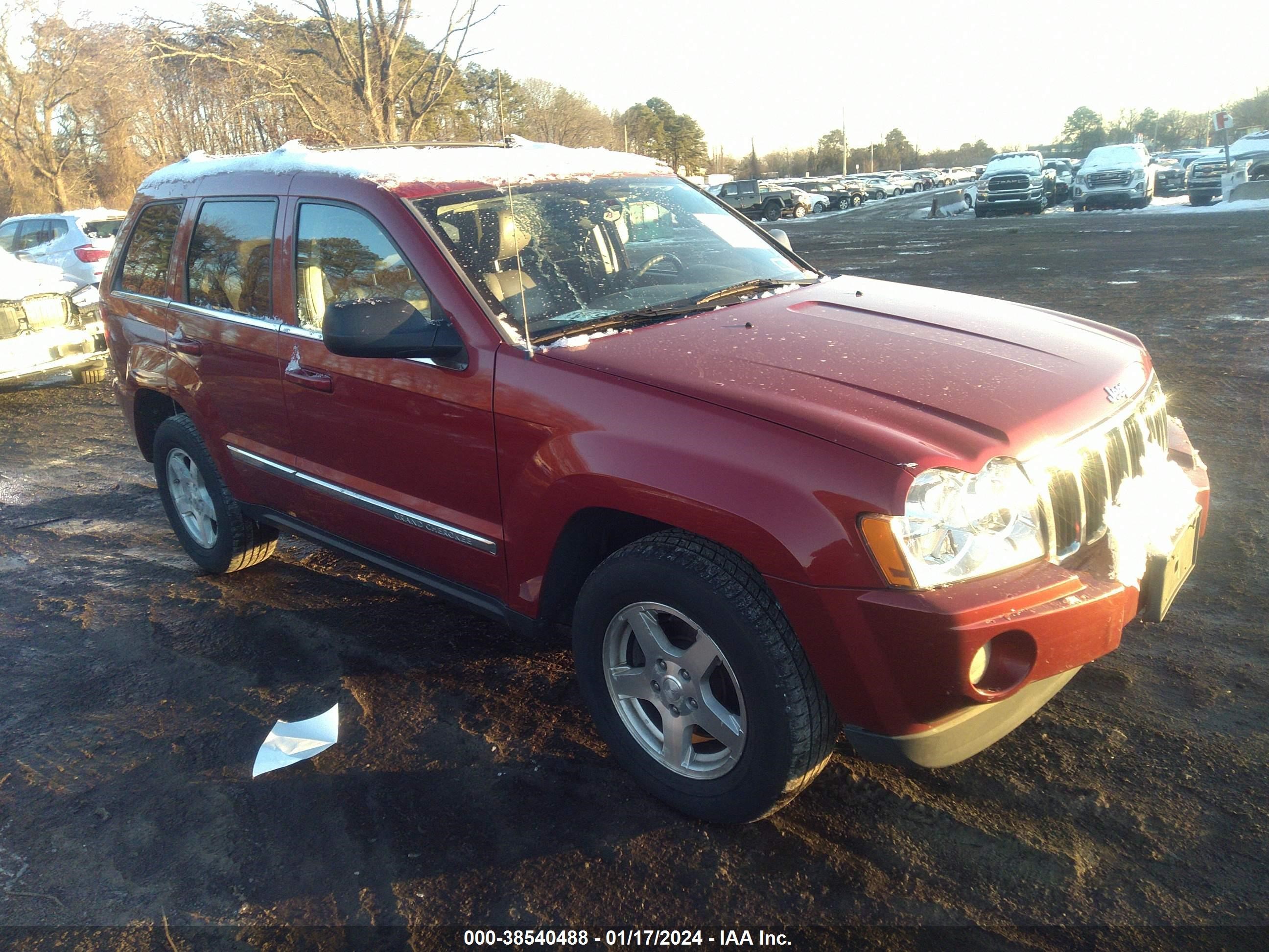 JEEP GRAND CHEROKEE 2006 1j4hr58n26c302011