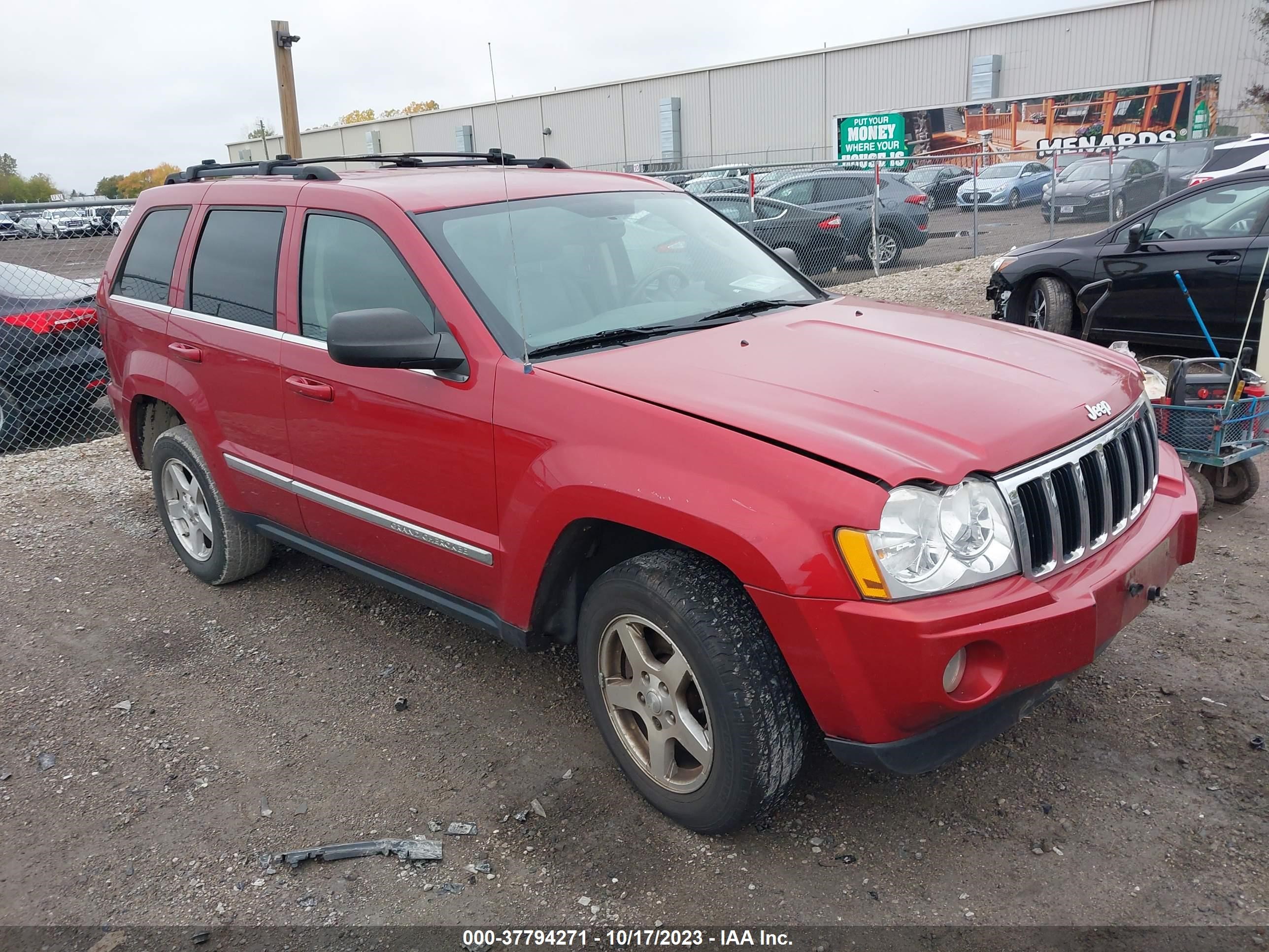 JEEP GRAND CHEROKEE 2005 1j4hr58n45c548184