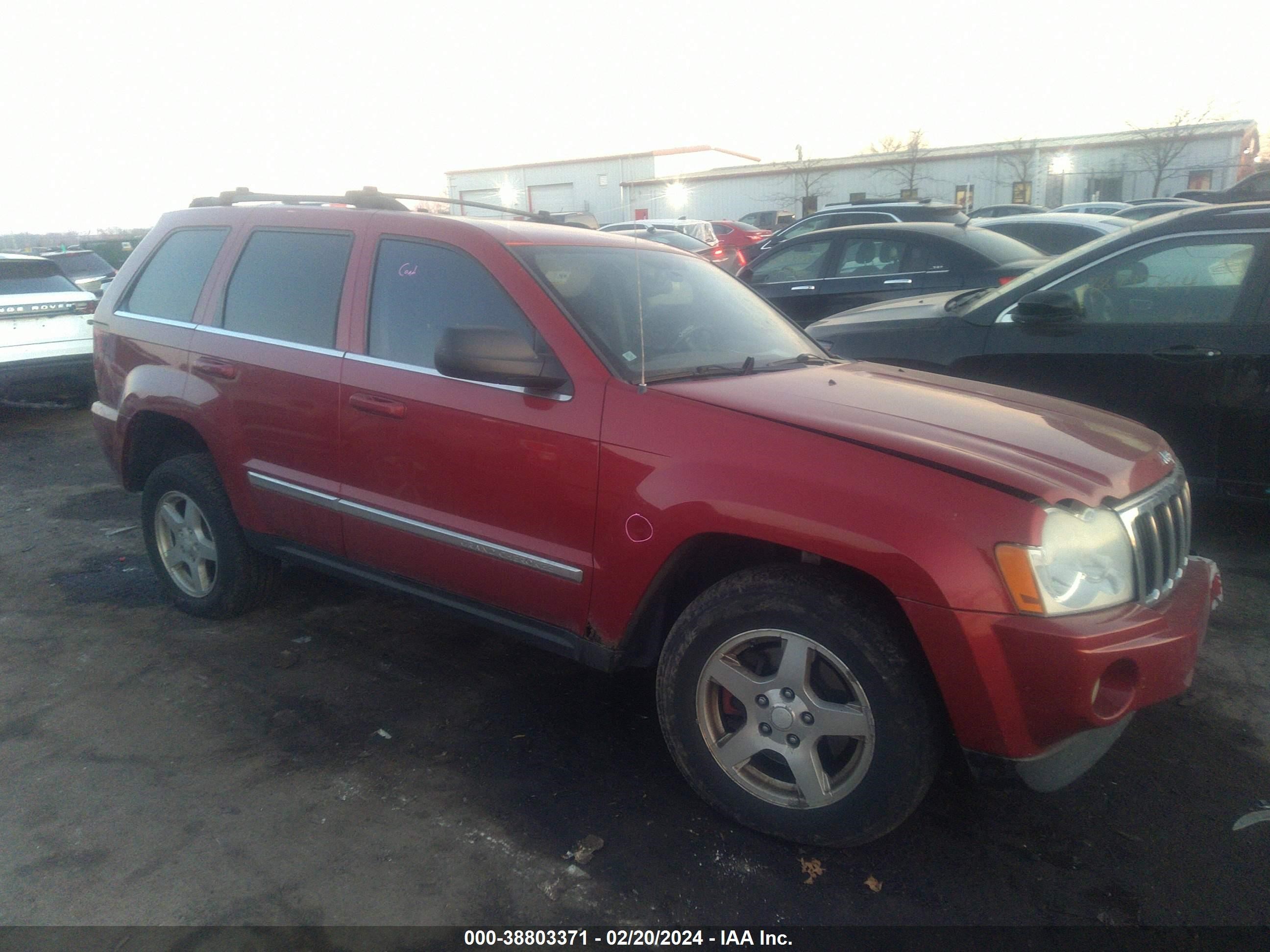 JEEP GRAND CHEROKEE 2005 1j4hr58n45c548380