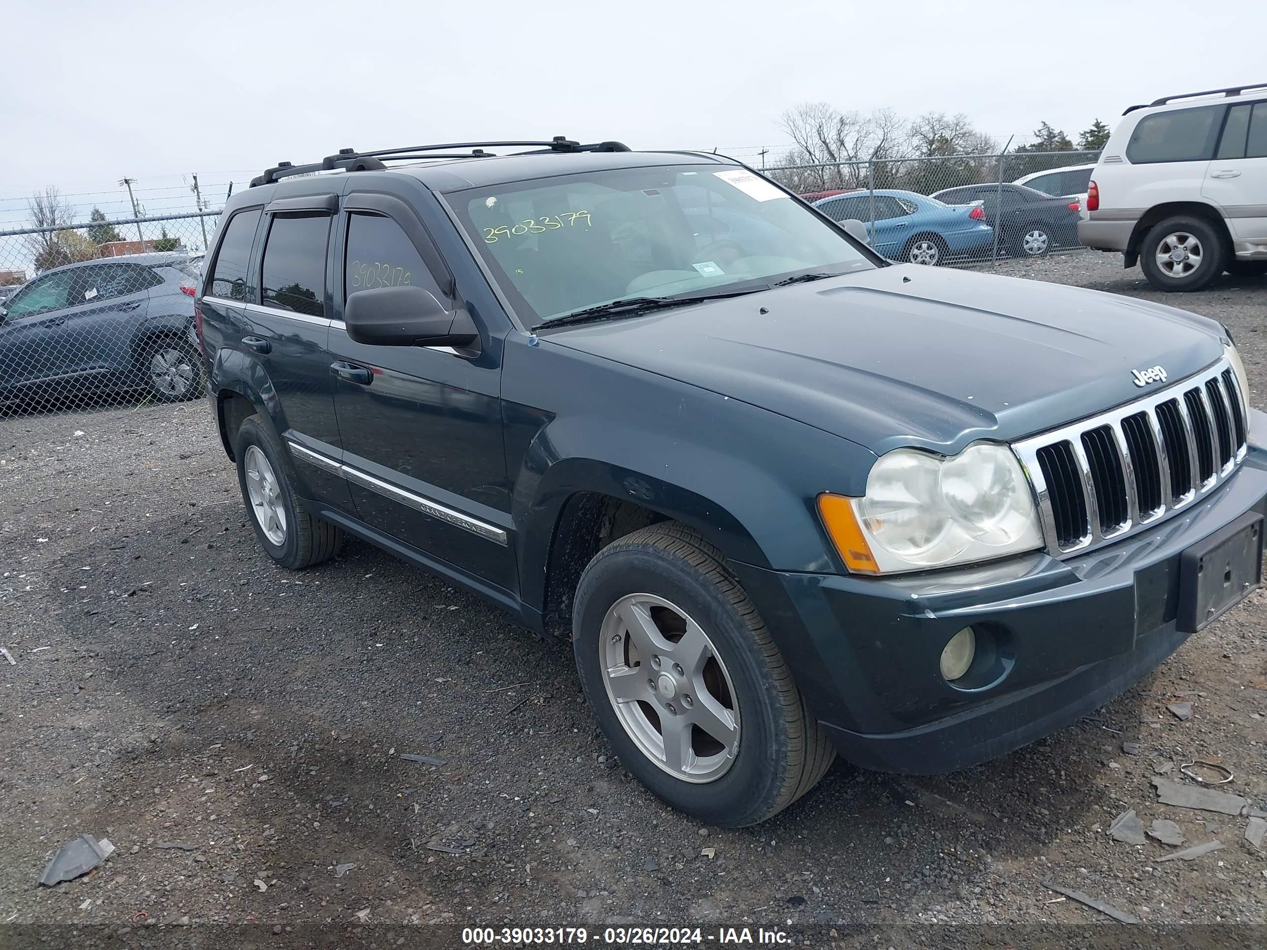 JEEP GRAND CHEROKEE 2005 1j4hs58n65c696731