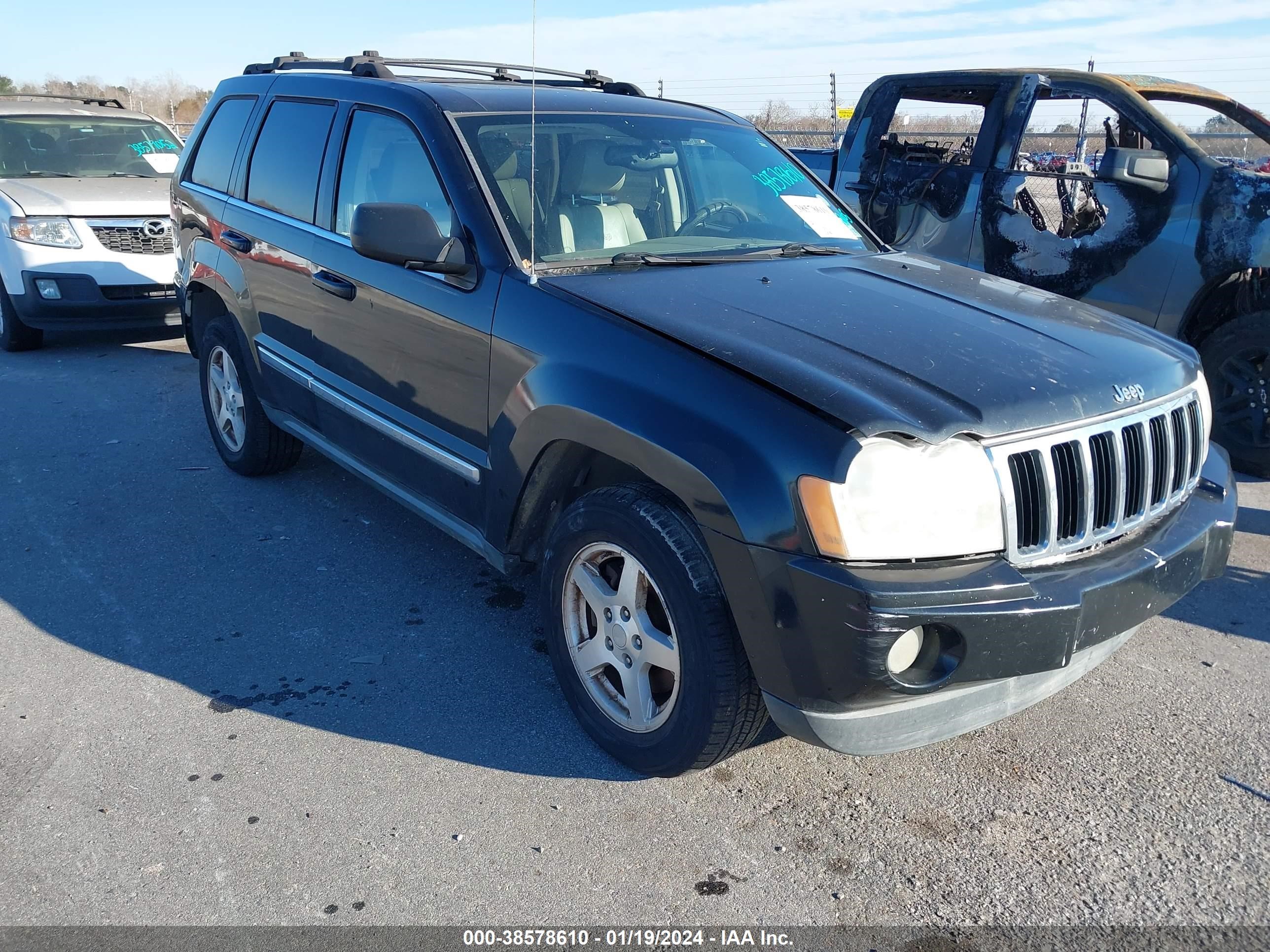 JEEP GRAND CHEROKEE 2005 1j4hs58n95c536603