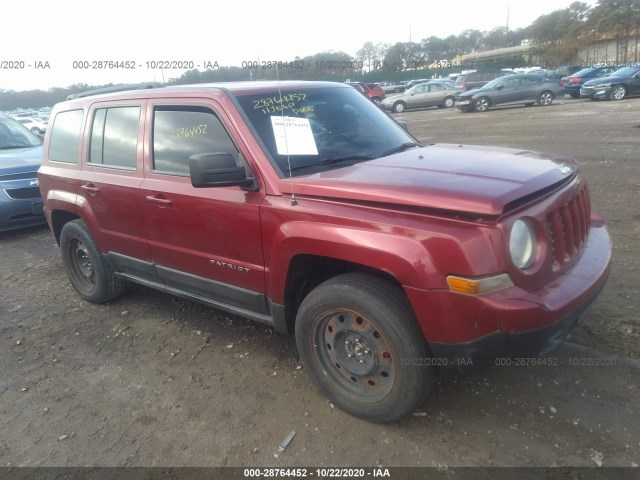 JEEP PATRIOT 2011 1j4nf1gb2bd127274