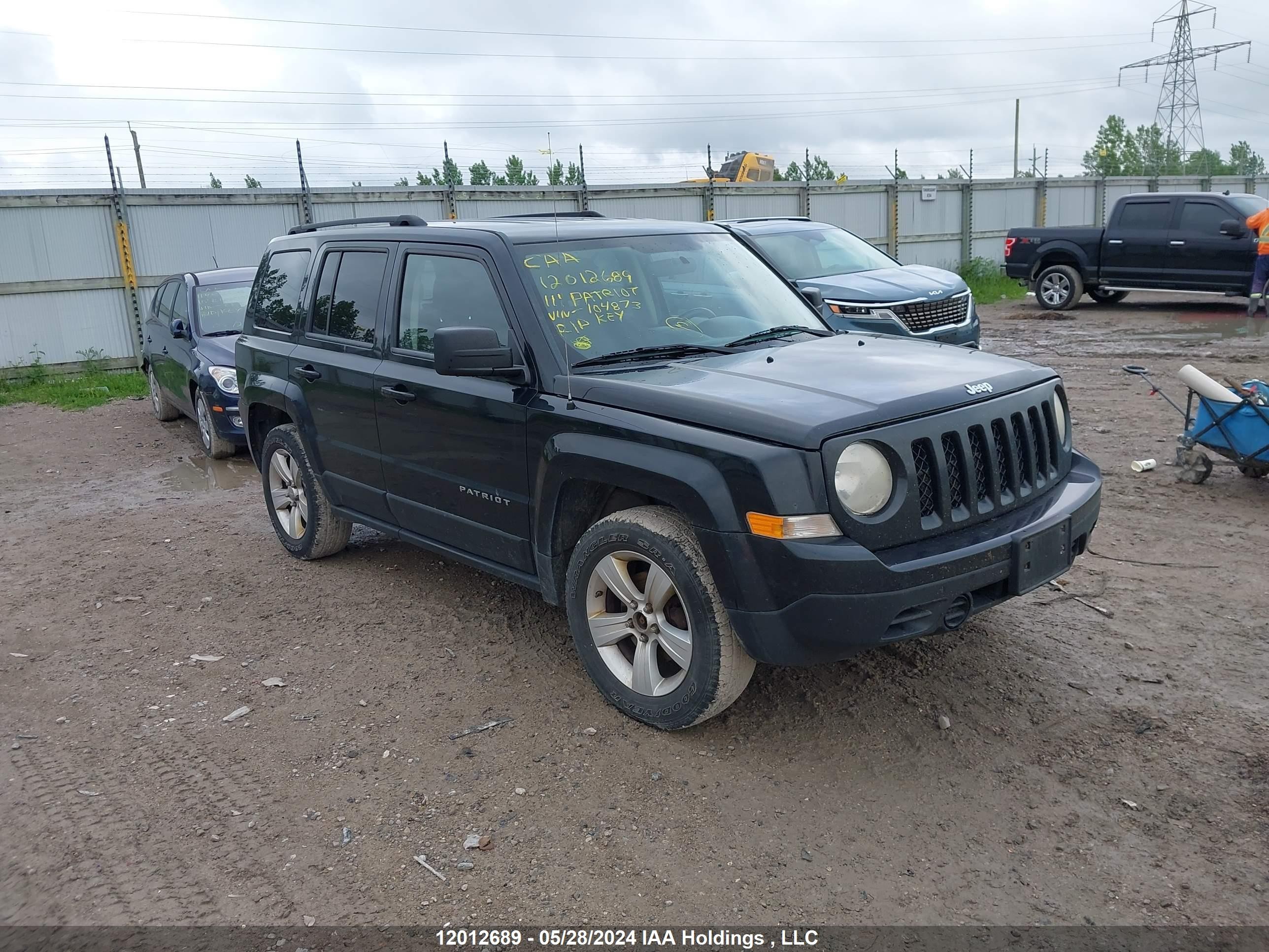 JEEP LIBERTY (PATRIOT) 2011 1j4nf2gb0bd104873