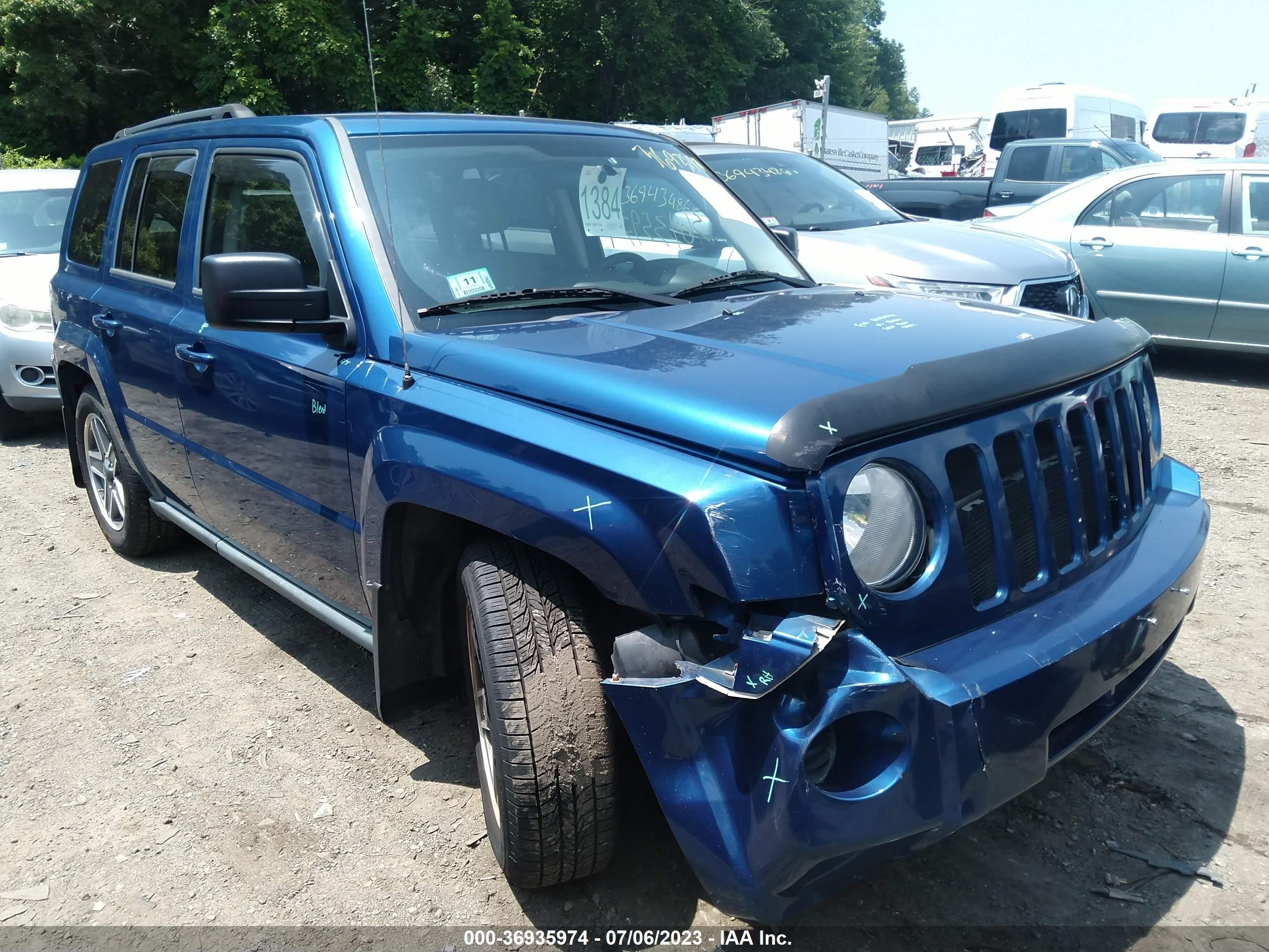 JEEP LIBERTY (PATRIOT) 2010 1j4nf2gb2ad505677