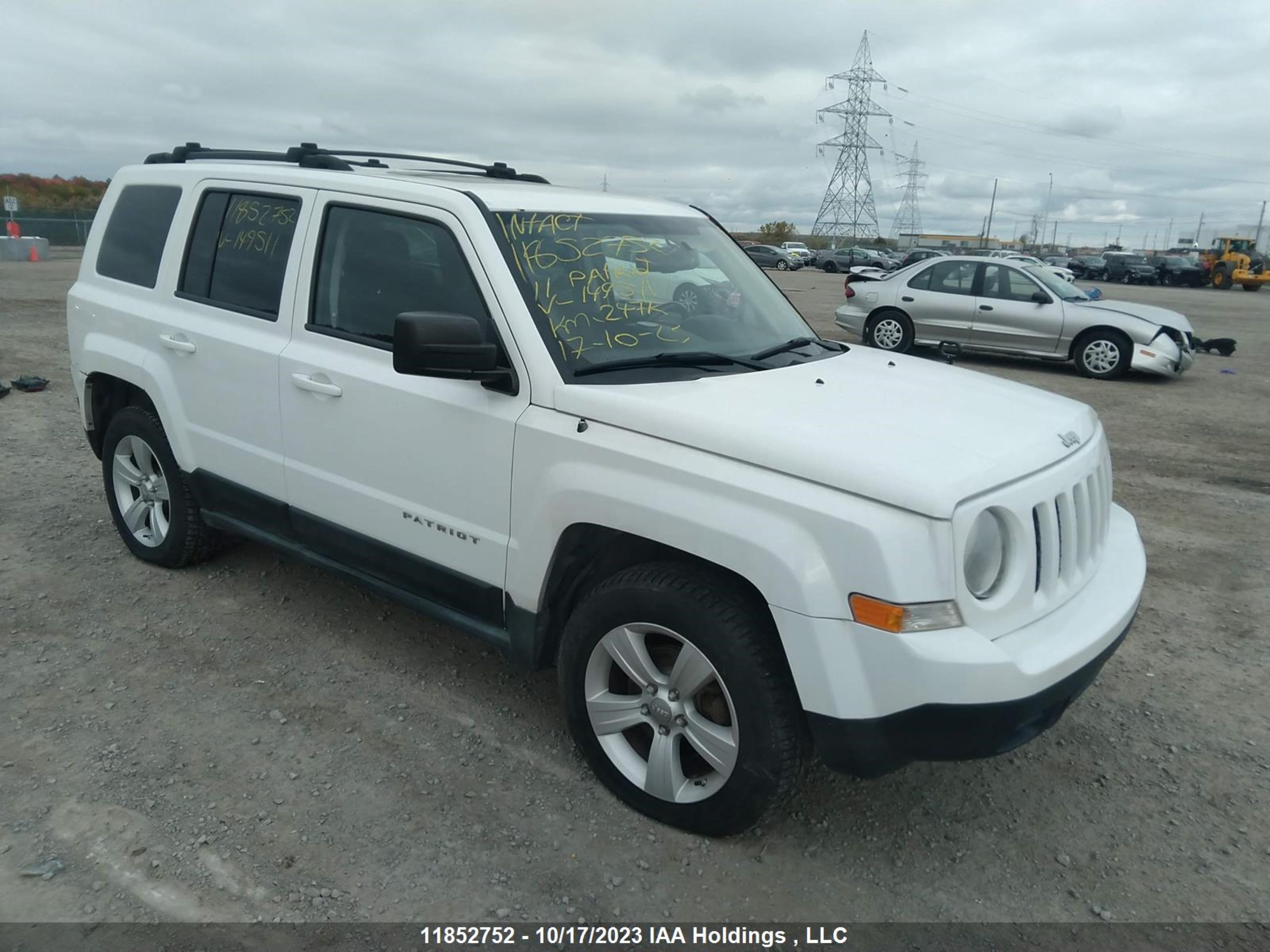 JEEP LIBERTY (PATRIOT) 2011 1j4nf2gb4bd149511