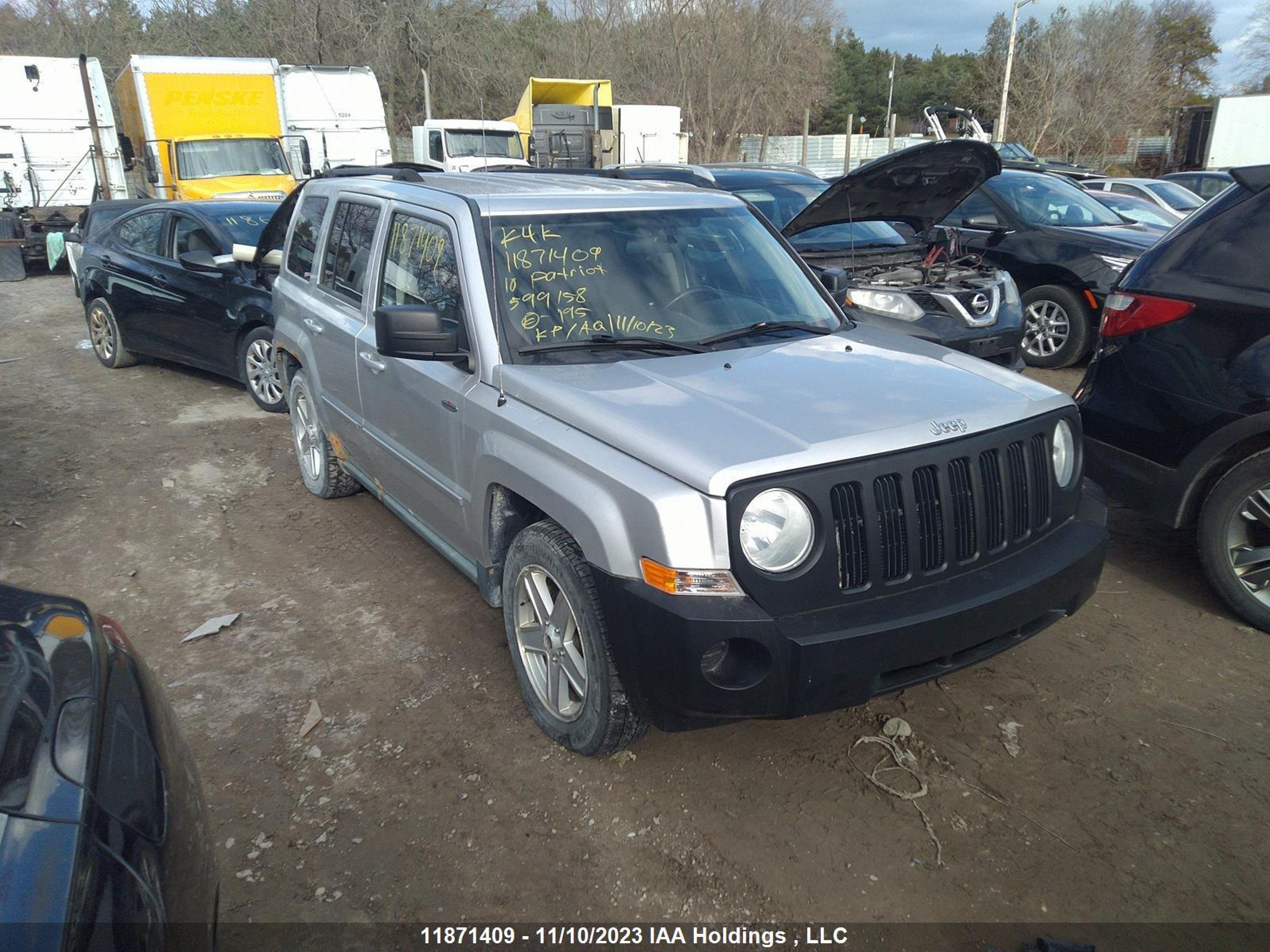 JEEP LIBERTY (PATRIOT) 2010 1j4nf2gb8ad599158