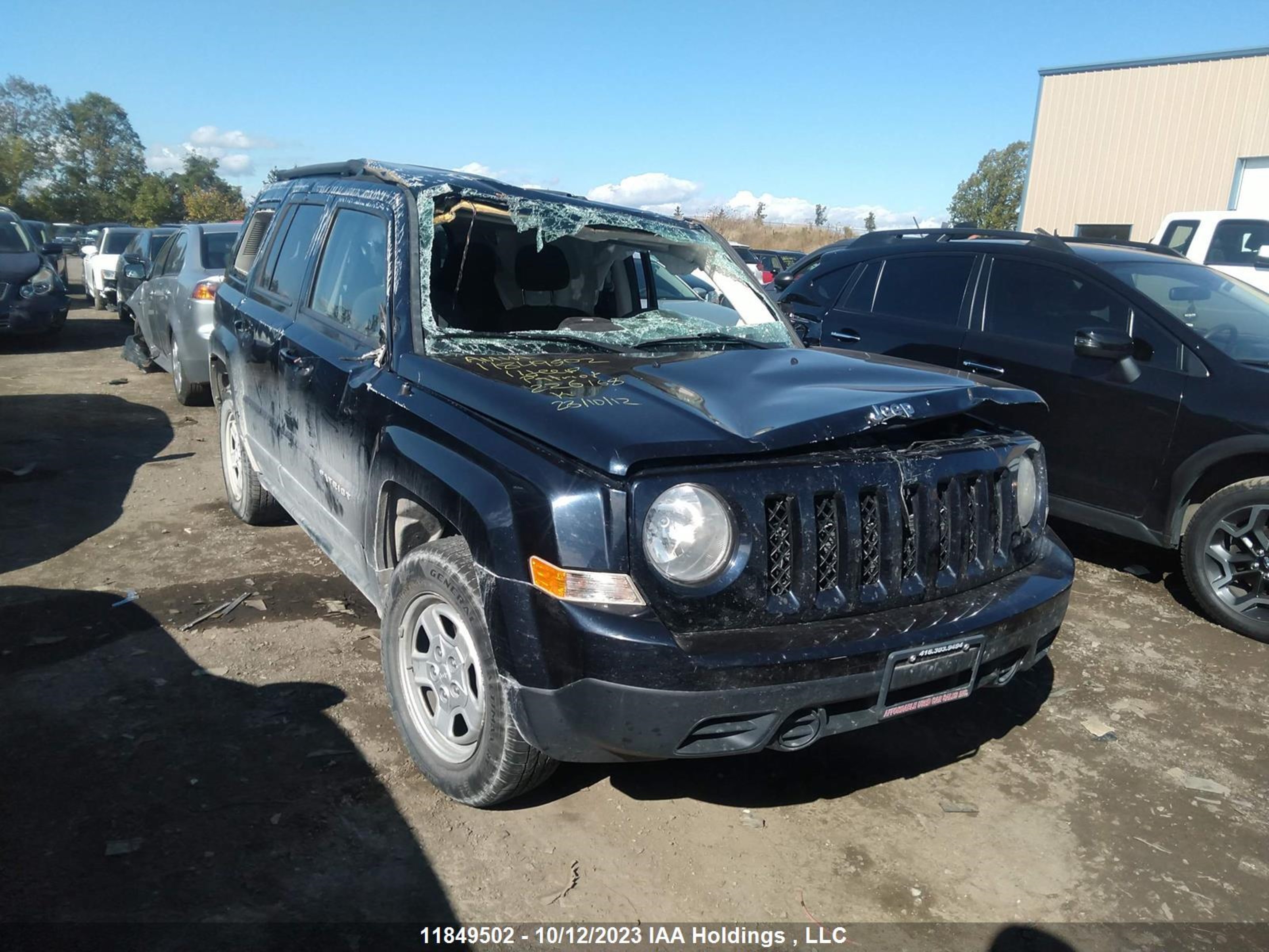 JEEP LIBERTY (PATRIOT) 2011 1j4nf2gb8bd226168