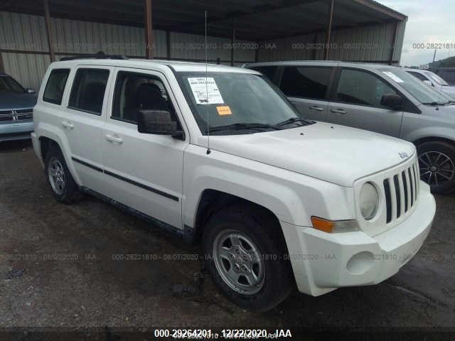 JEEP PATRIOT 2010 1j4nf2gb9ad537624