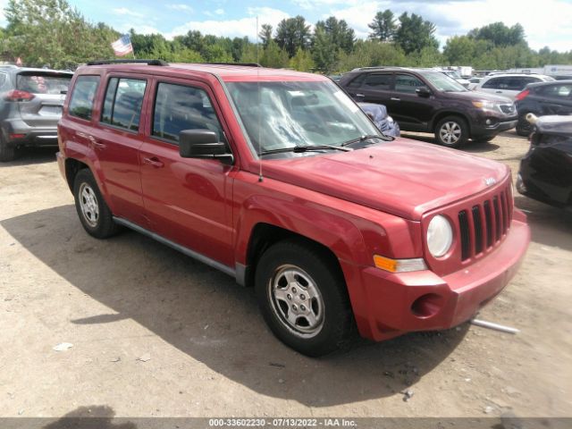 JEEP PATRIOT 2010 1j4nf2gb9ad642387