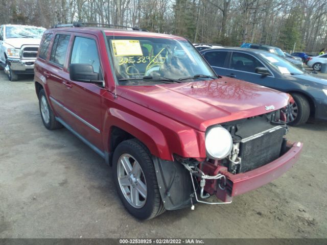 JEEP PATRIOT 2010 1j4nf4gb9ad617307