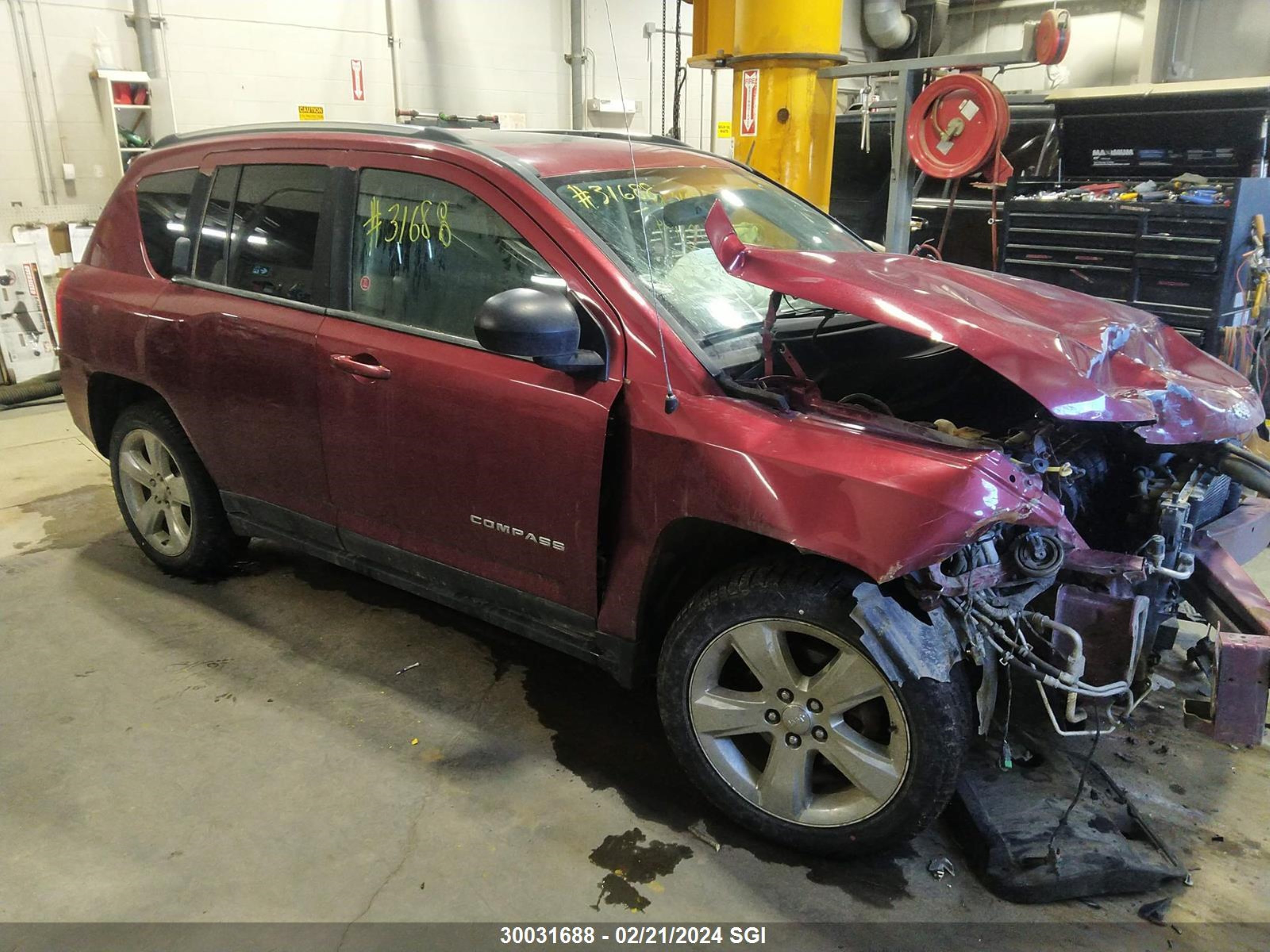 JEEP COMPASS 2011 1j4nf5fb5bd201523