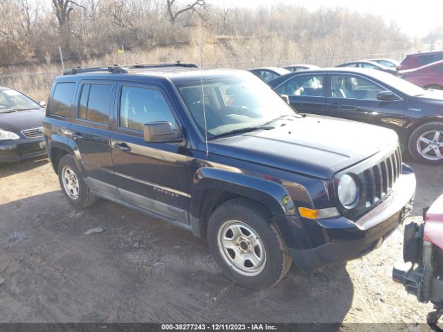 JEEP PATRIOT 2011 1j4nt1ga9bd122993