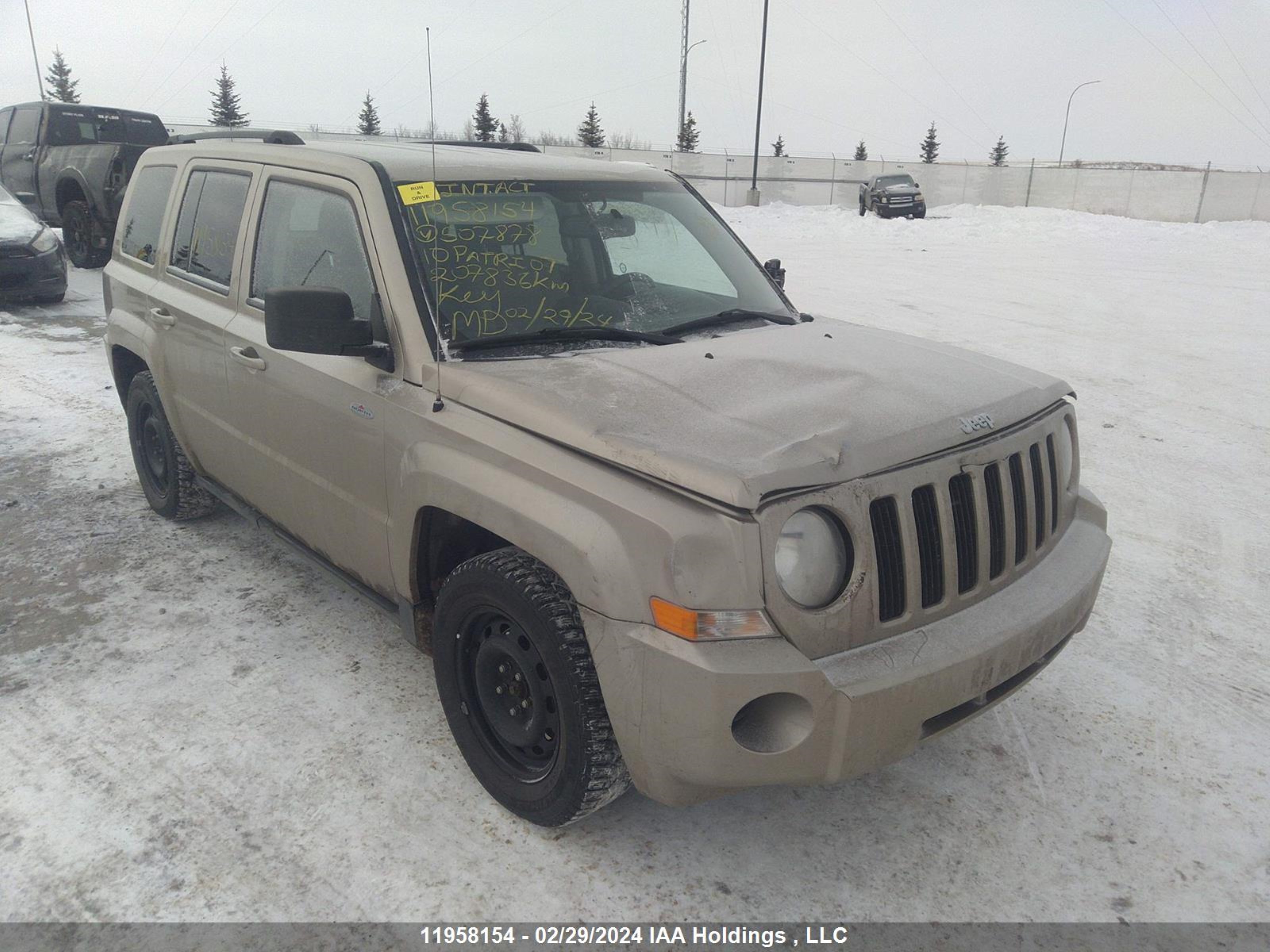 JEEP LIBERTY (PATRIOT) 2010 1j4nt2gbxad507878